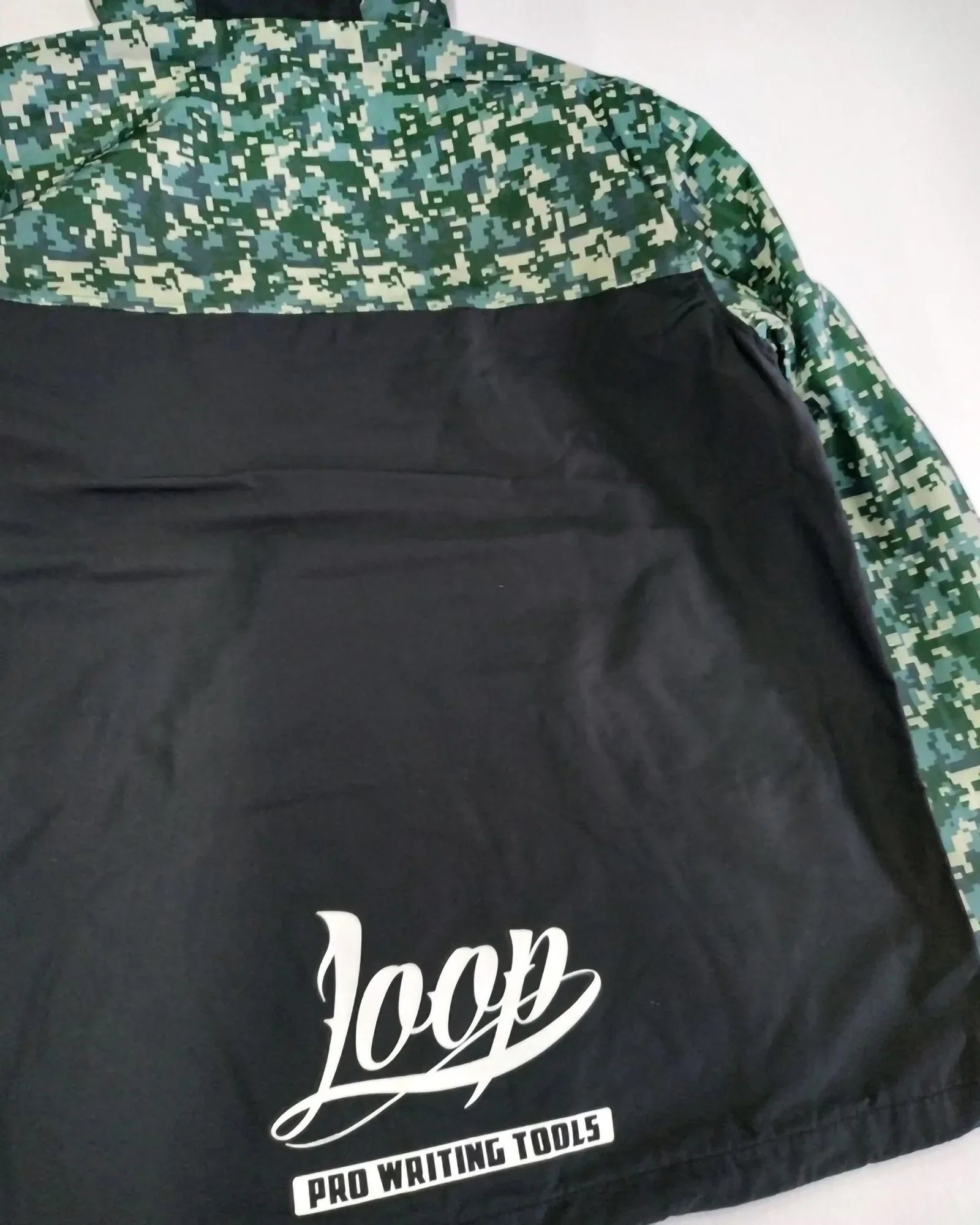 Loop X Wrung Camo Green Windbreaker