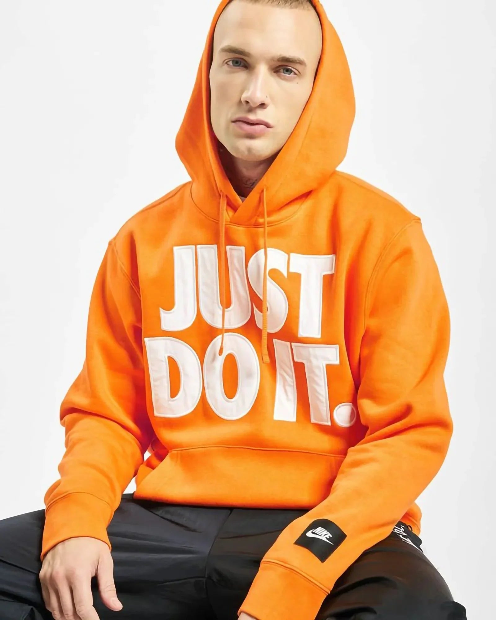 Nike Just Do It Orange Hoodie