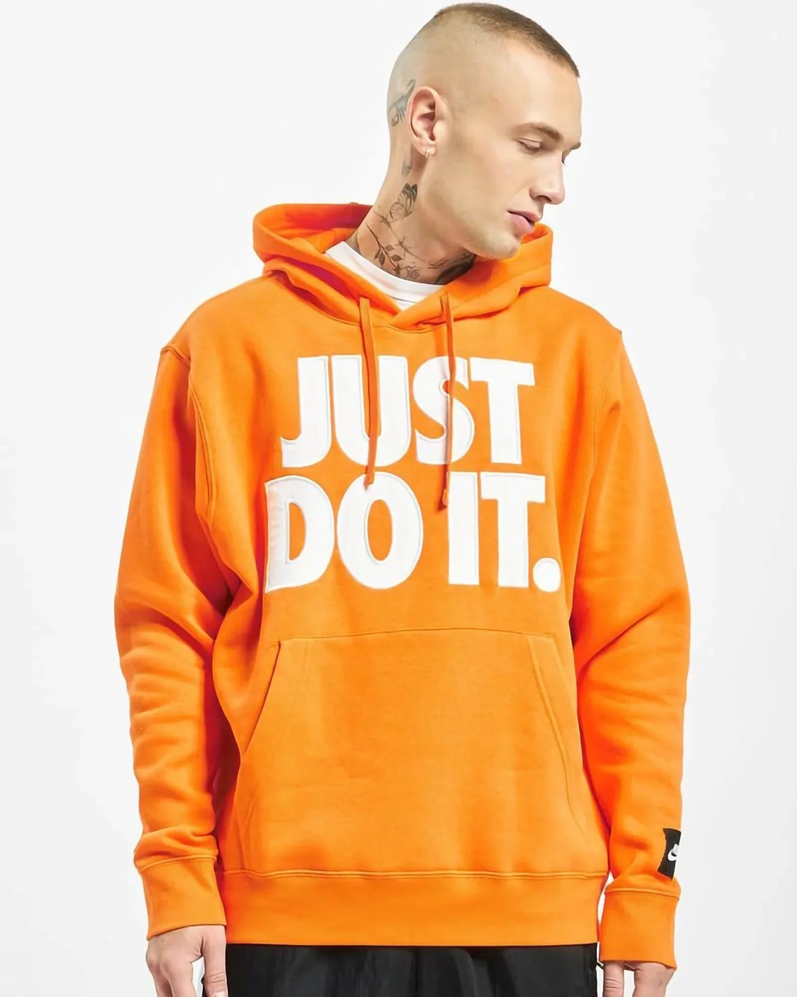 Nike Just Do It Orange Hoodie