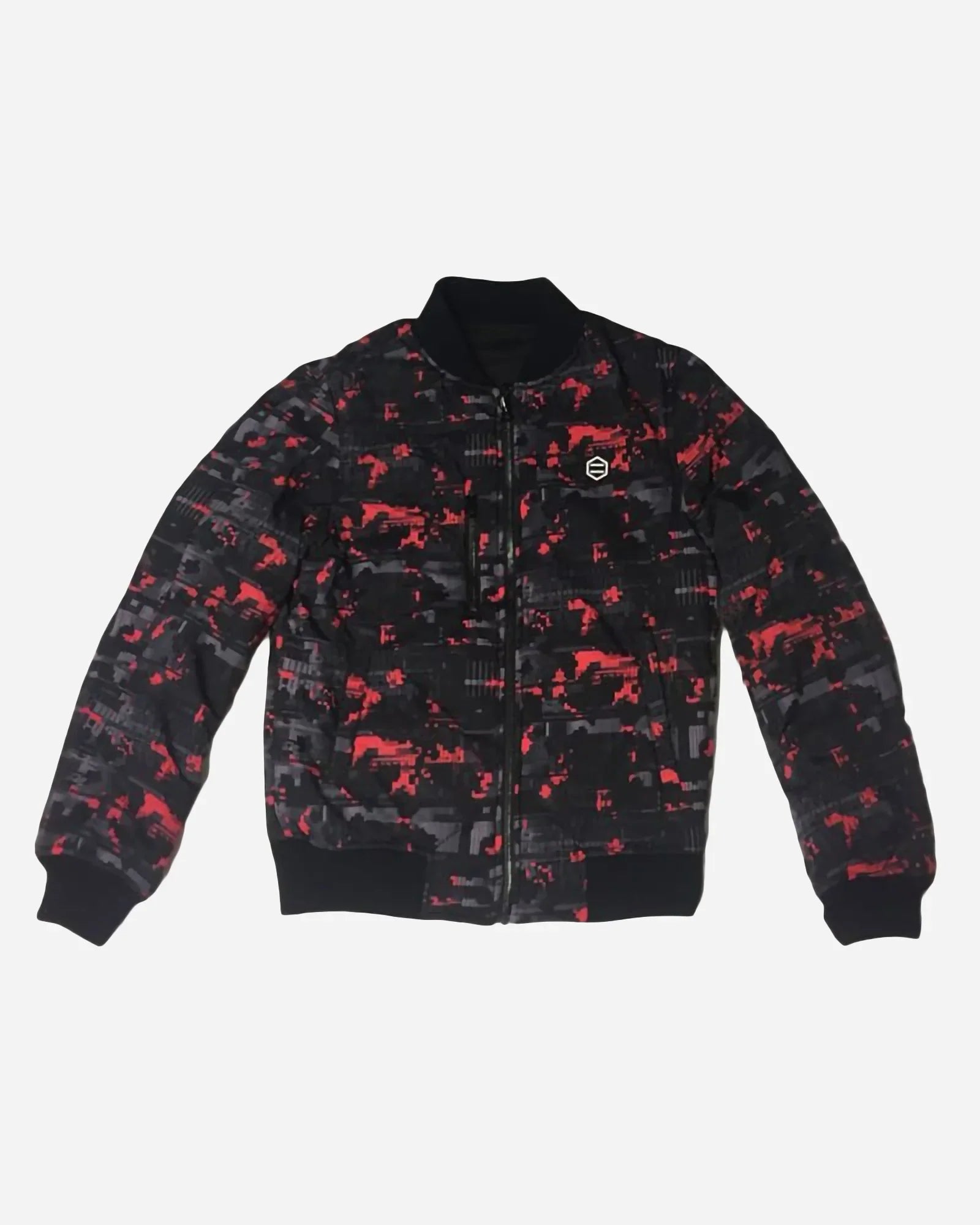 Dolly Noire Reversible Bomber Glitch Camo