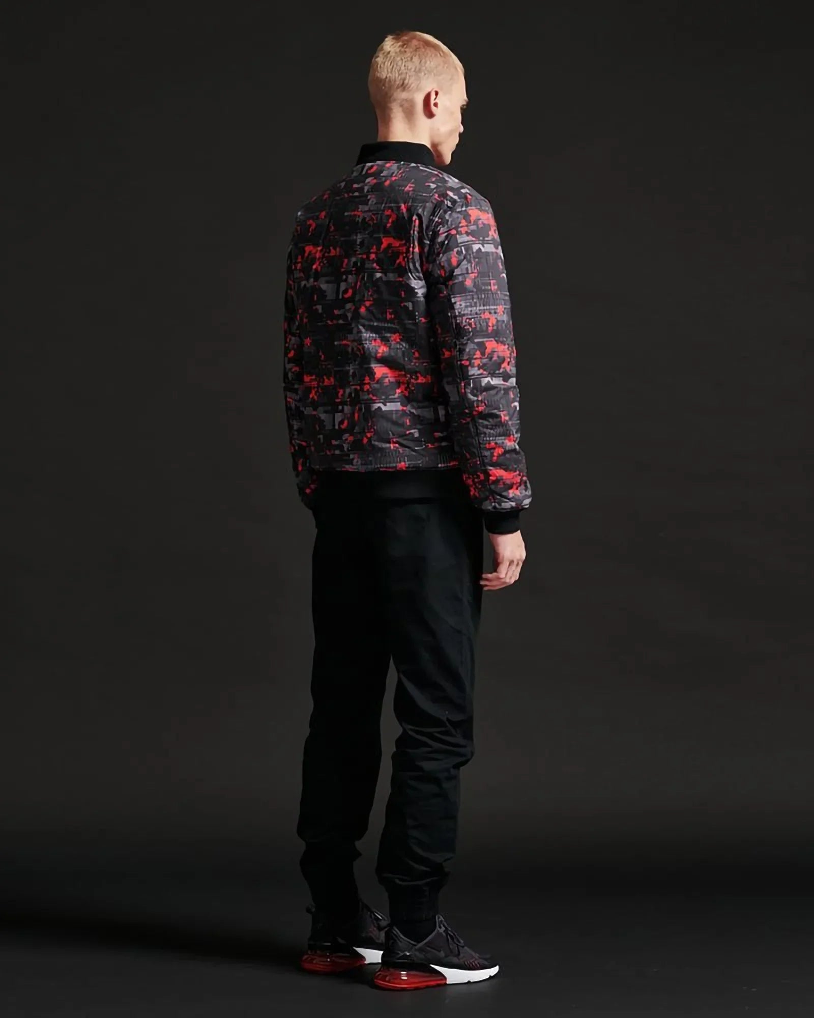 Dolly Noire Reversible Bomber Glitch Camo