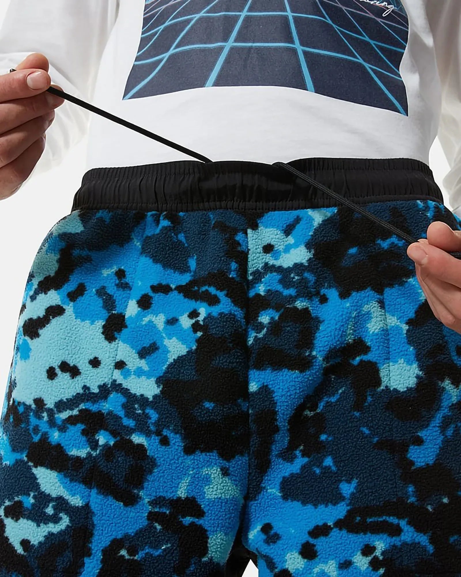 The North Face - Pantaloni Denali Clear Lake Blu Himalayan Camo Print