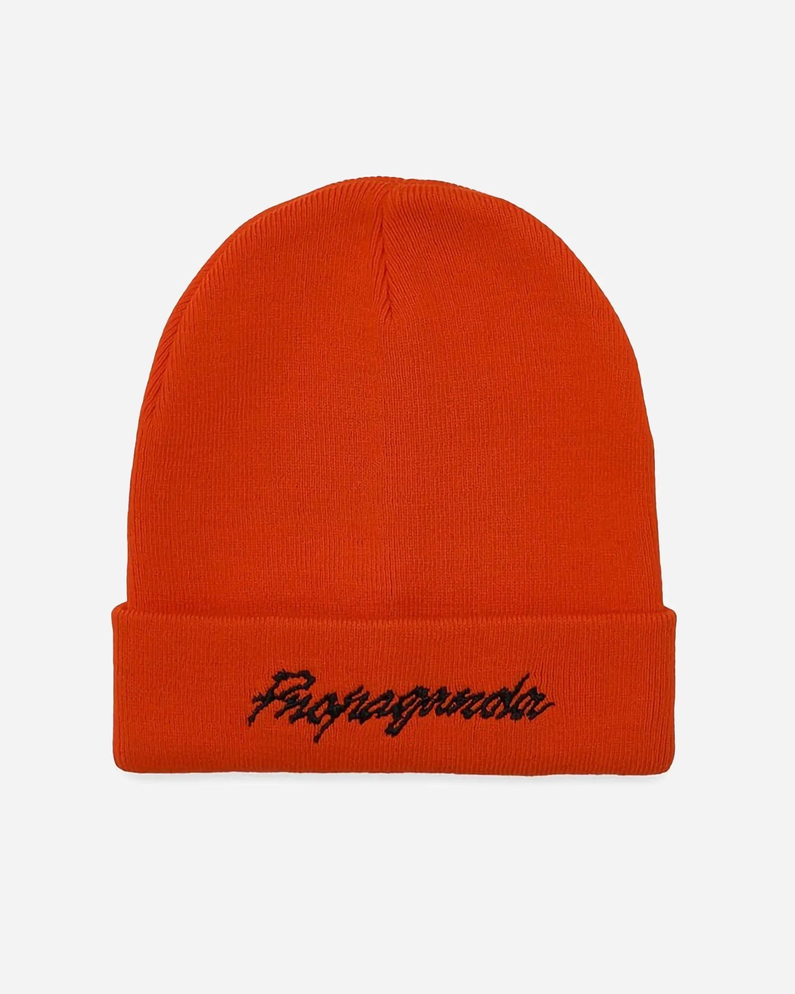 Propaganda Embroidery Beanie Orange