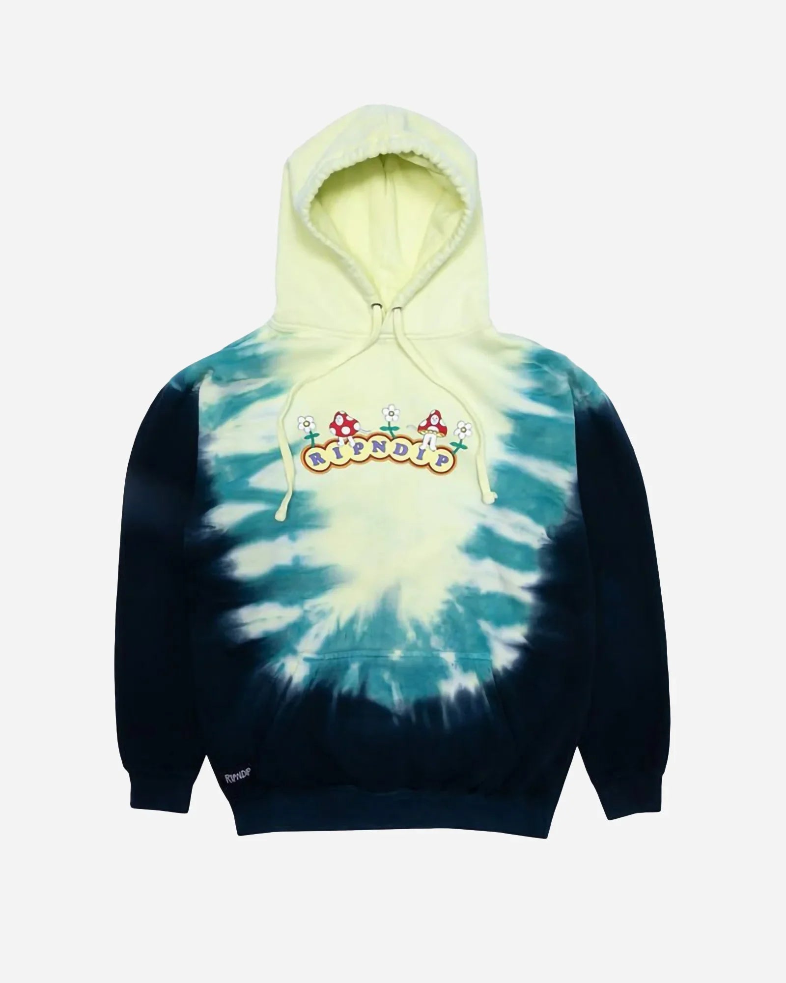 Ripndip Utopia Hoodie Navy & Teal U Dye