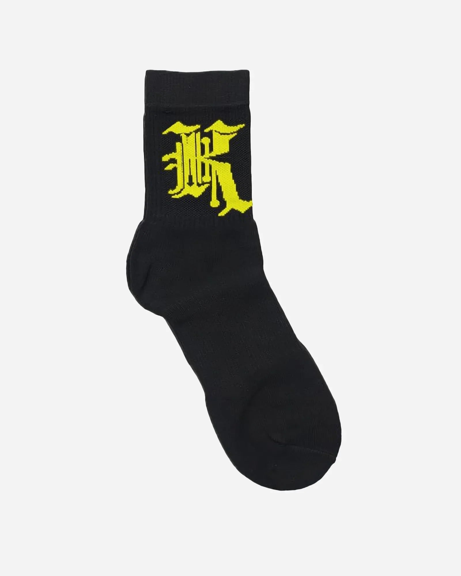 Kali King Calze Logo Black And Yellow