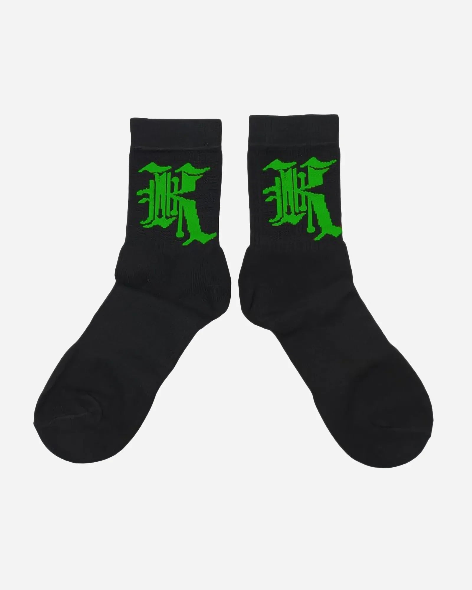 Kali King Calze Logo Black And Green