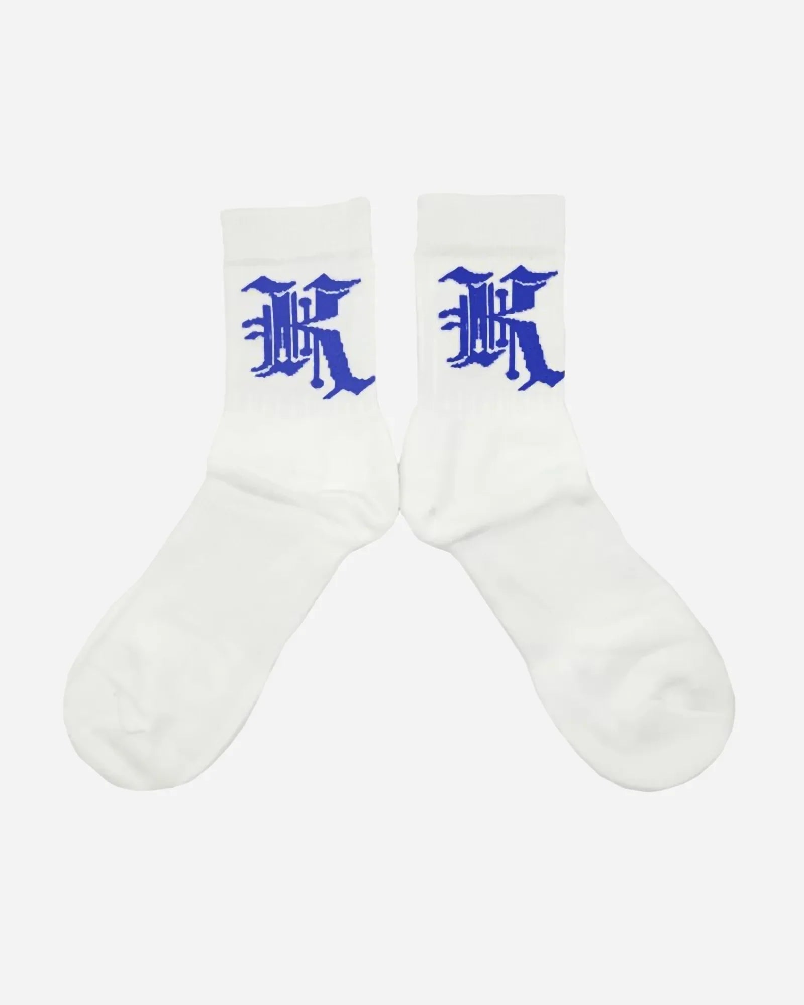 Kali King Calze Logo White And Blue