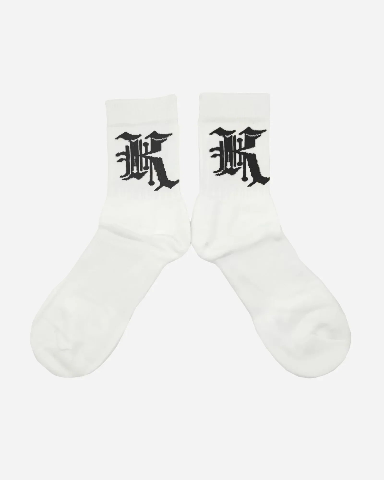 Kali King Calze Logo White And Black