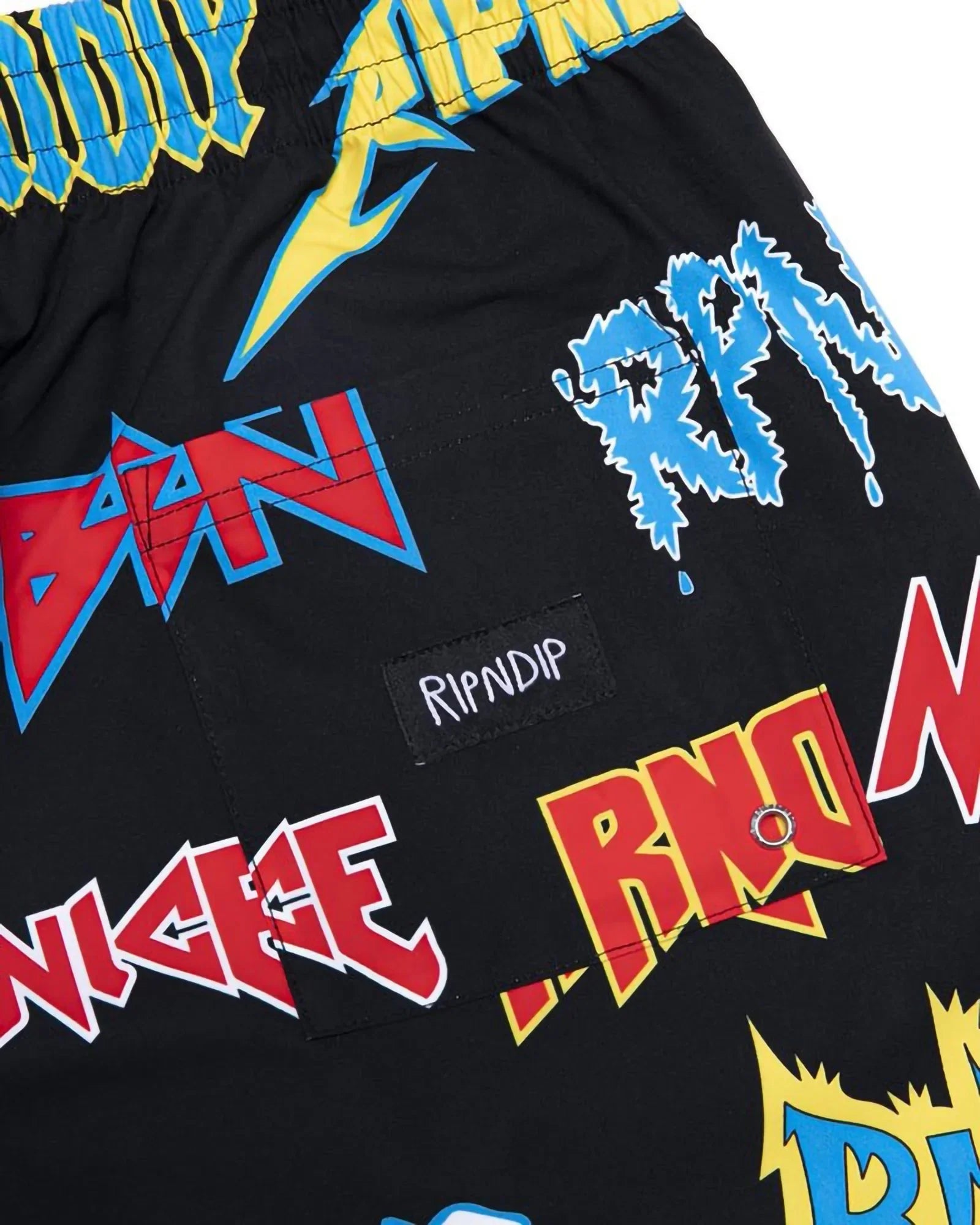 Ripndiprock & Nerm Swim Shorts Black