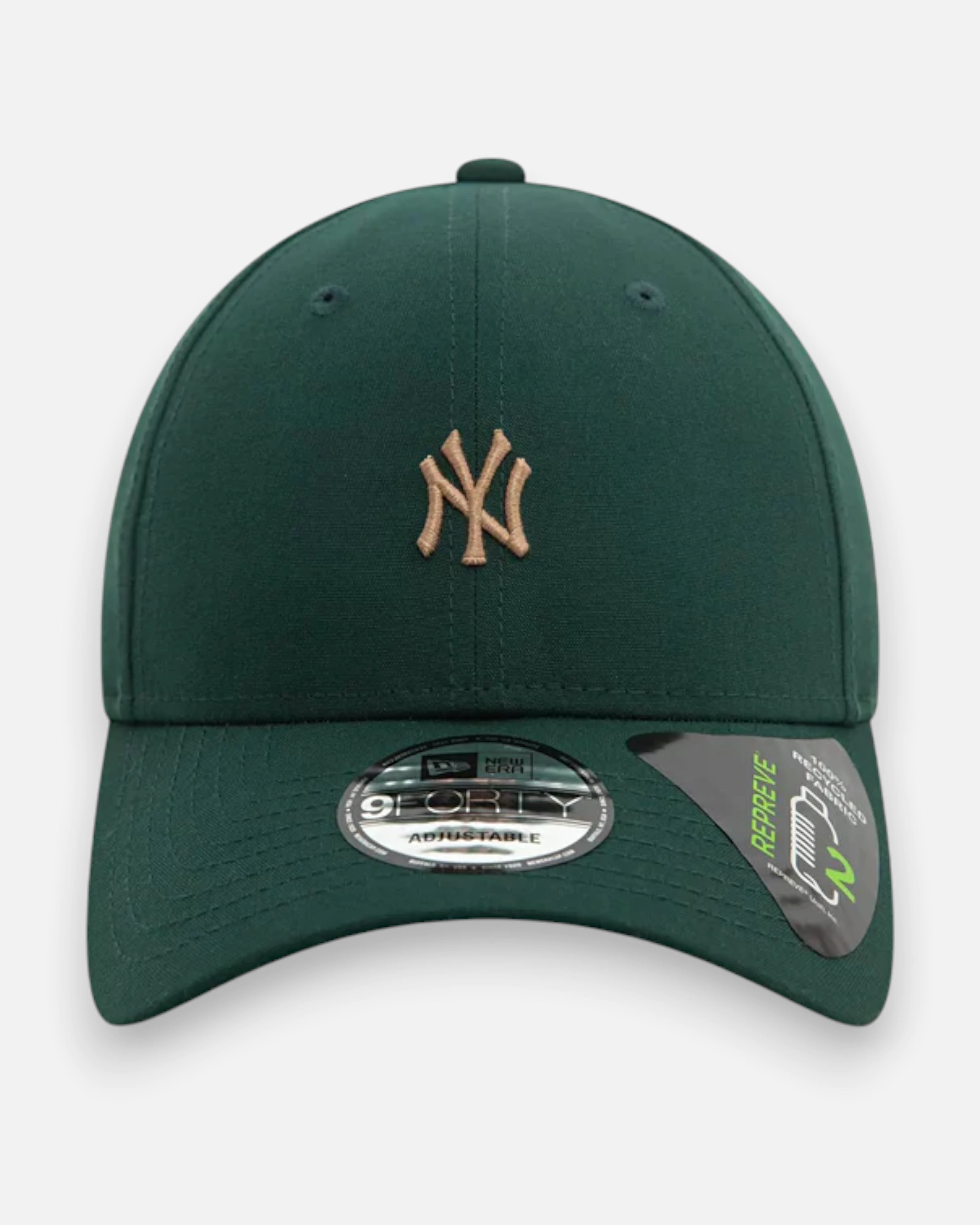 9FORTY NY Yankees Mini Logo Repreve Dark Green / Copper