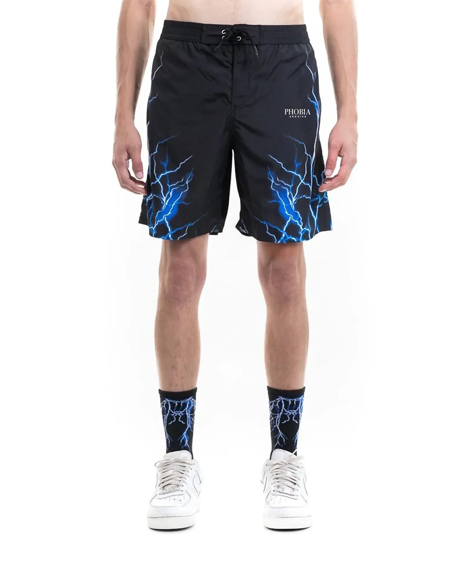 Phobia Blue Lightning Swim Shorts