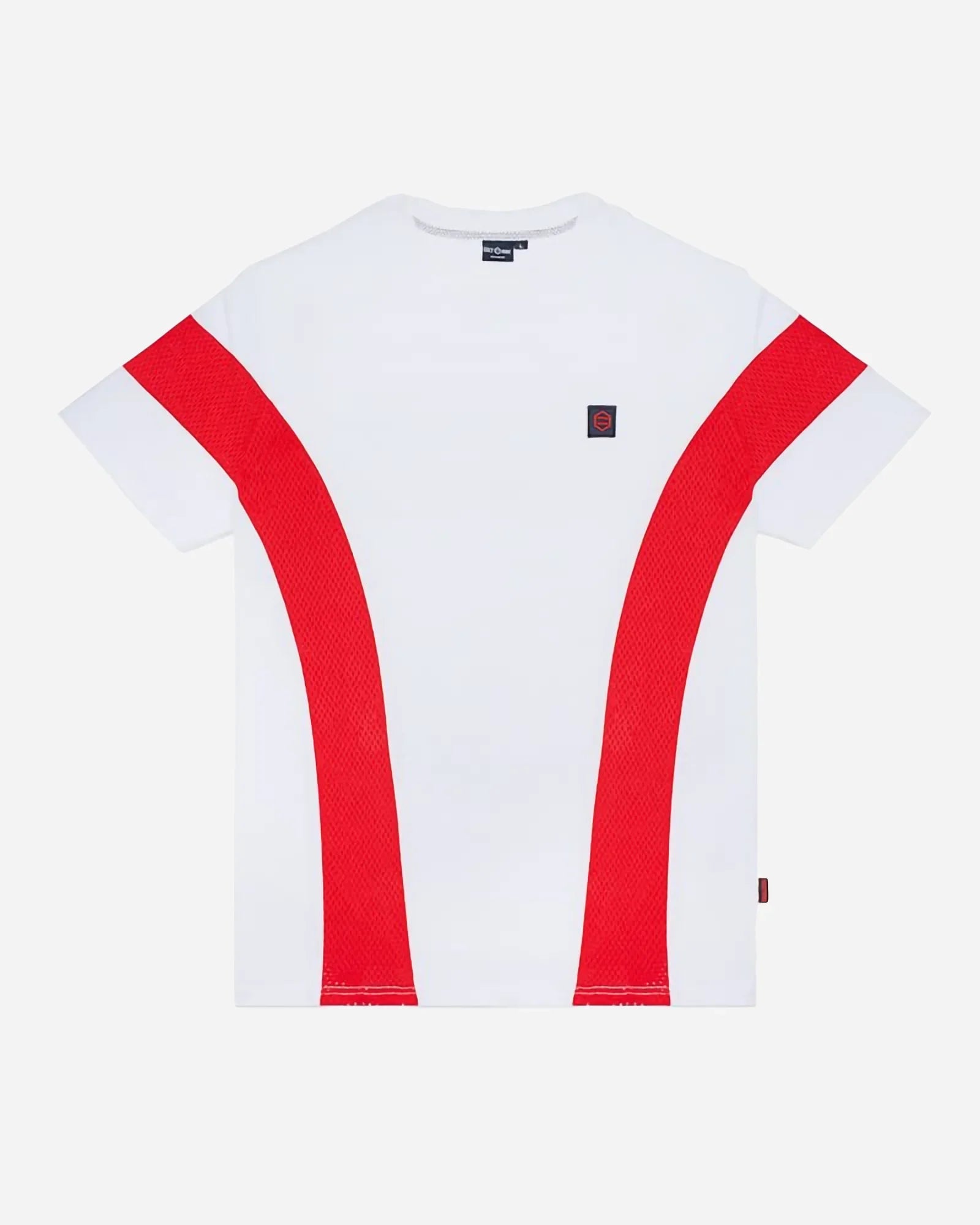 Dolly Noire Tornado White & Red Tee