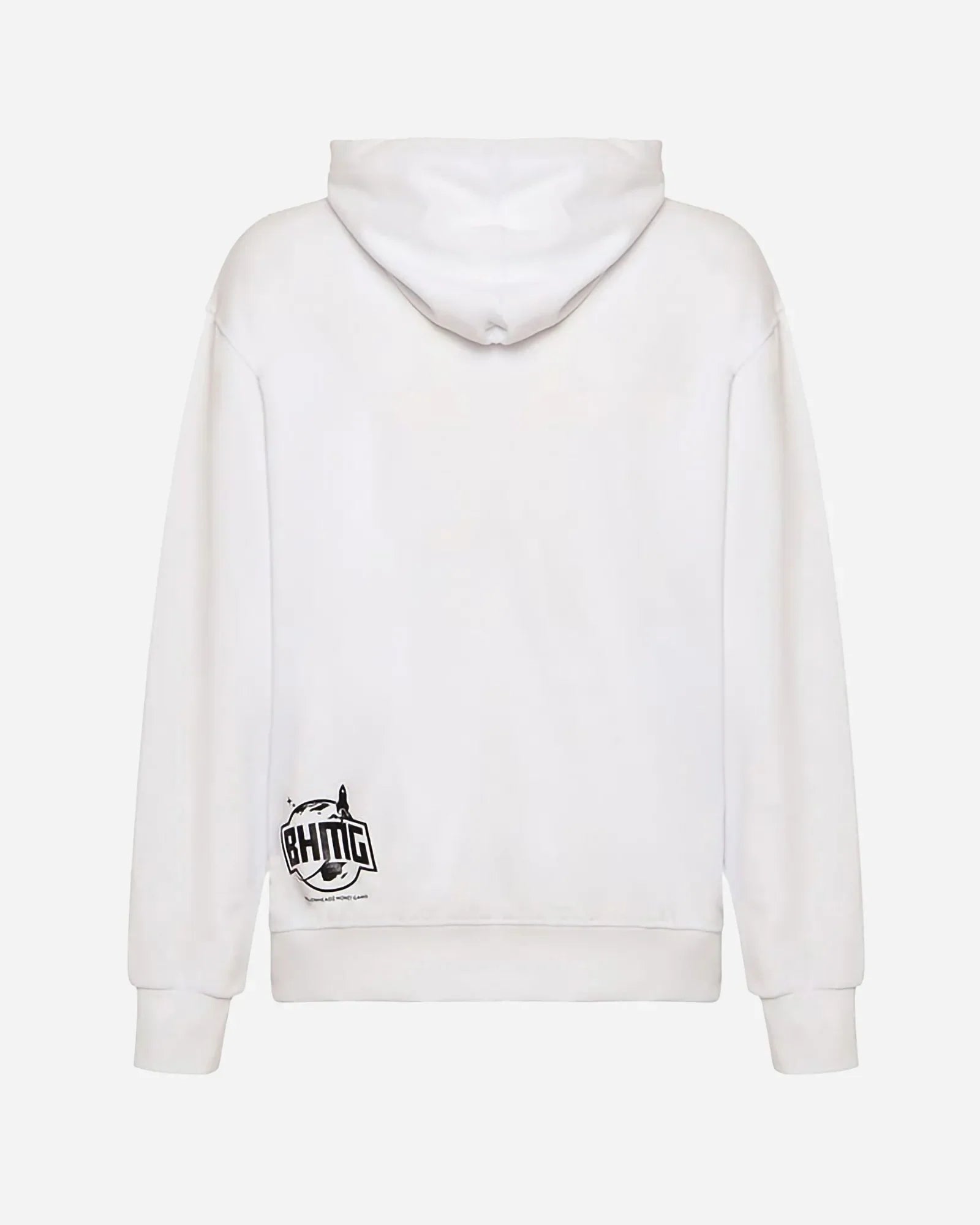 Bhmg - Chain Hoodie White