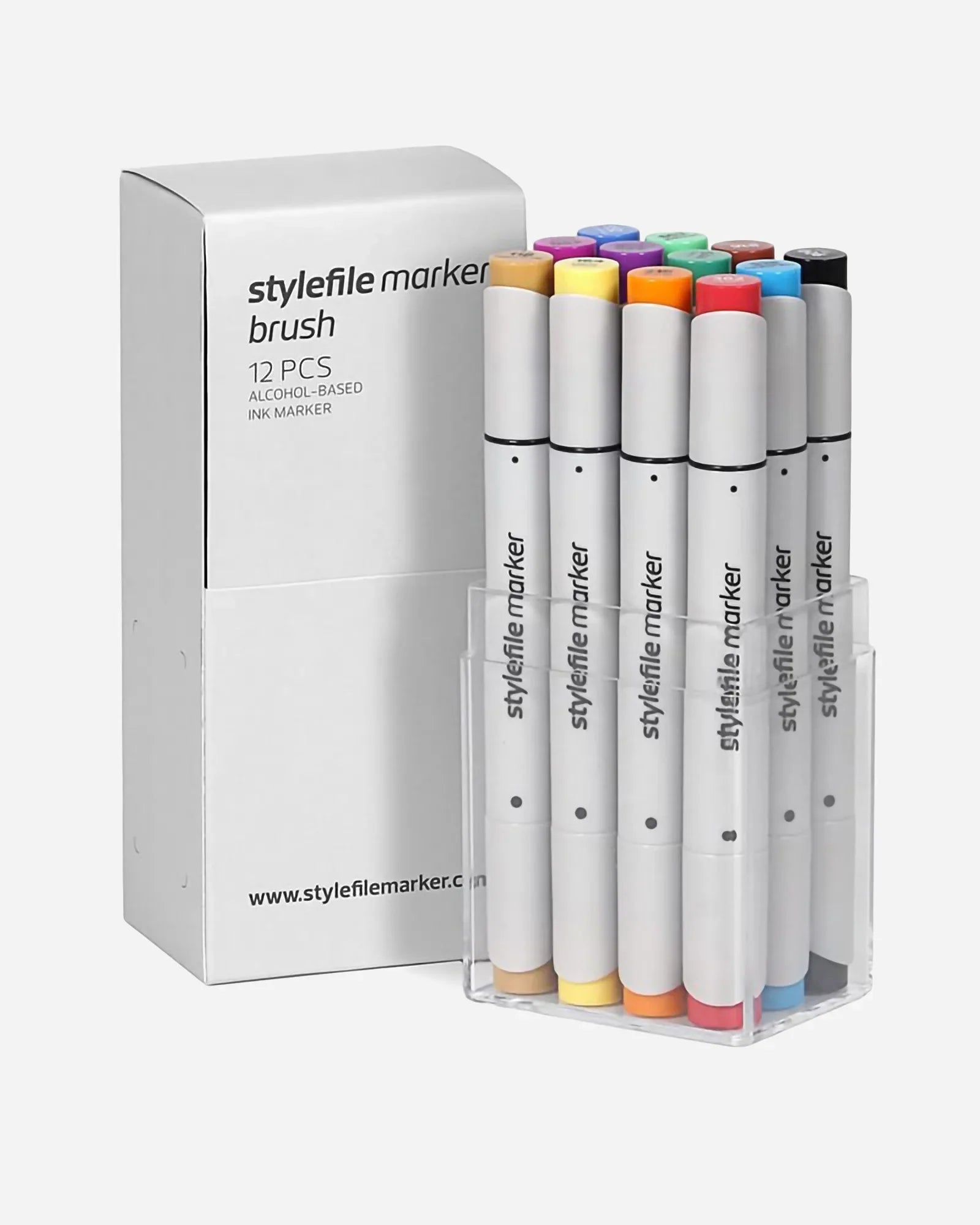 Stylefile Brush Marker Set A 12 Pz