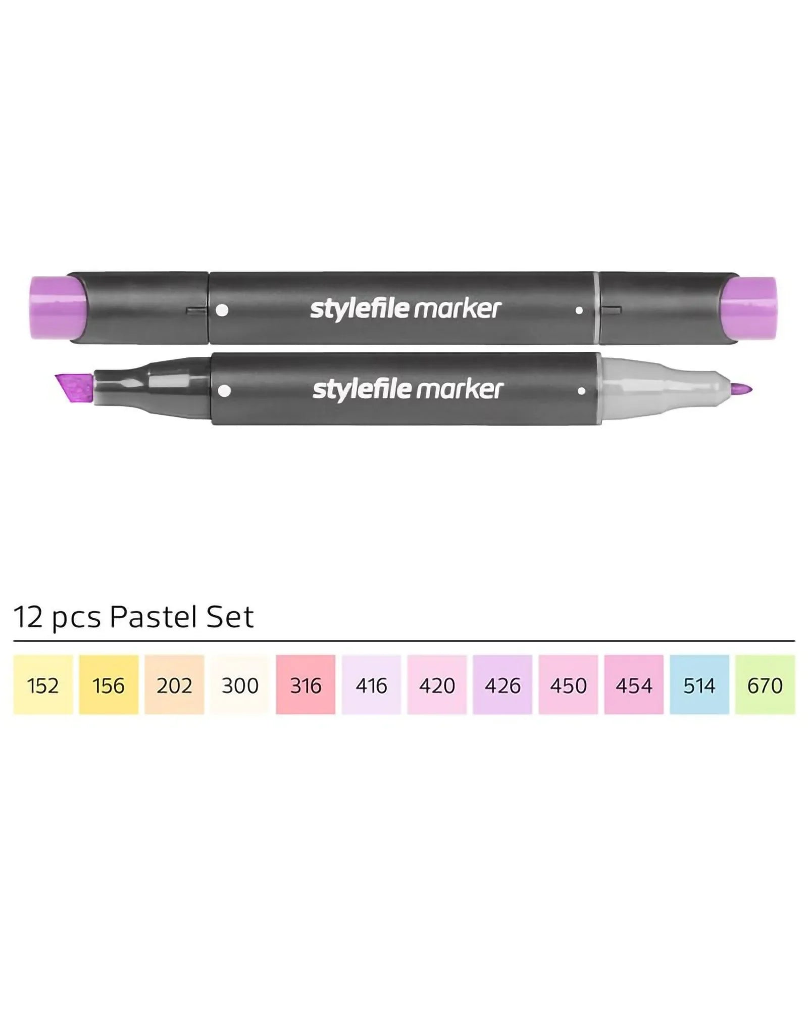 Stylefile Marker Set A 12 Pz