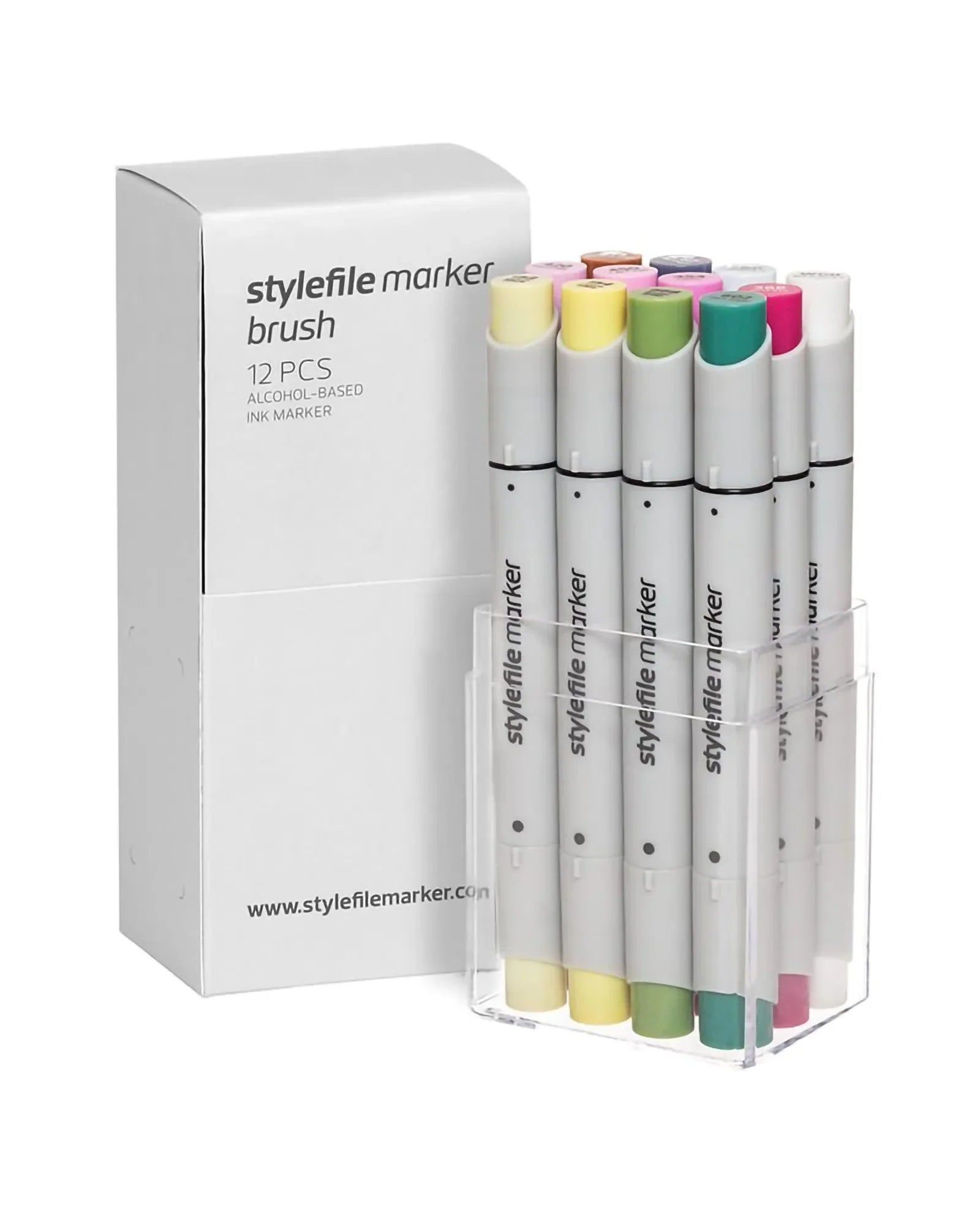 Stylefile Brush Marker Set 12 Pz Multi 24