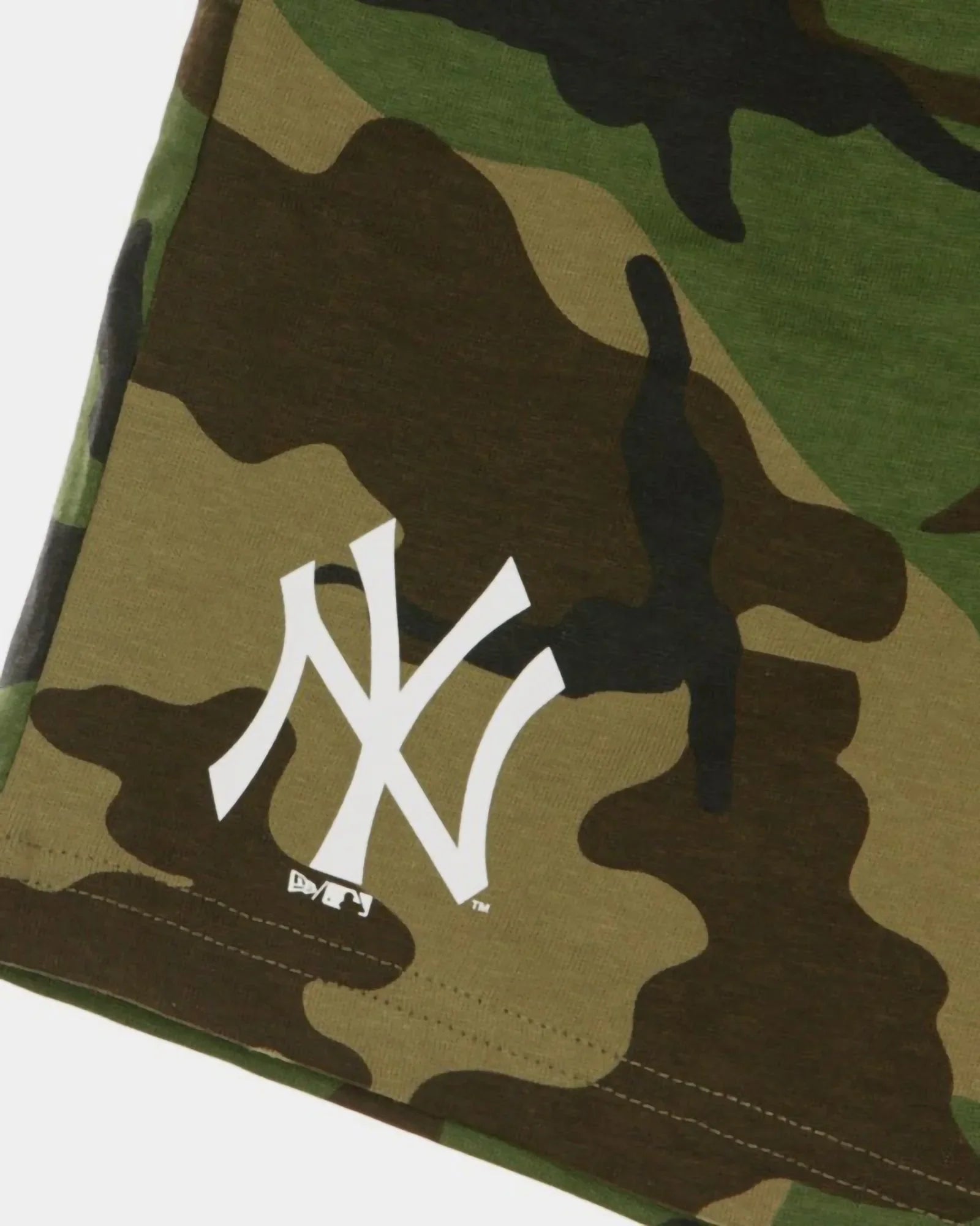 New Era Mlb New York Yankees Camo Jersey Shorts