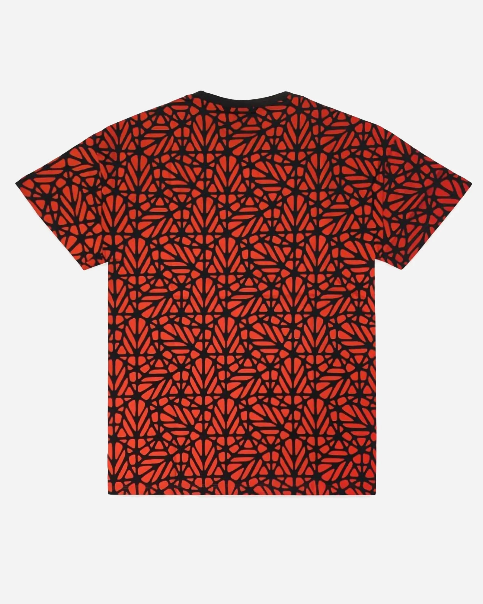 Dolly Noire Bosco Pattern Oversize T-shirt Red