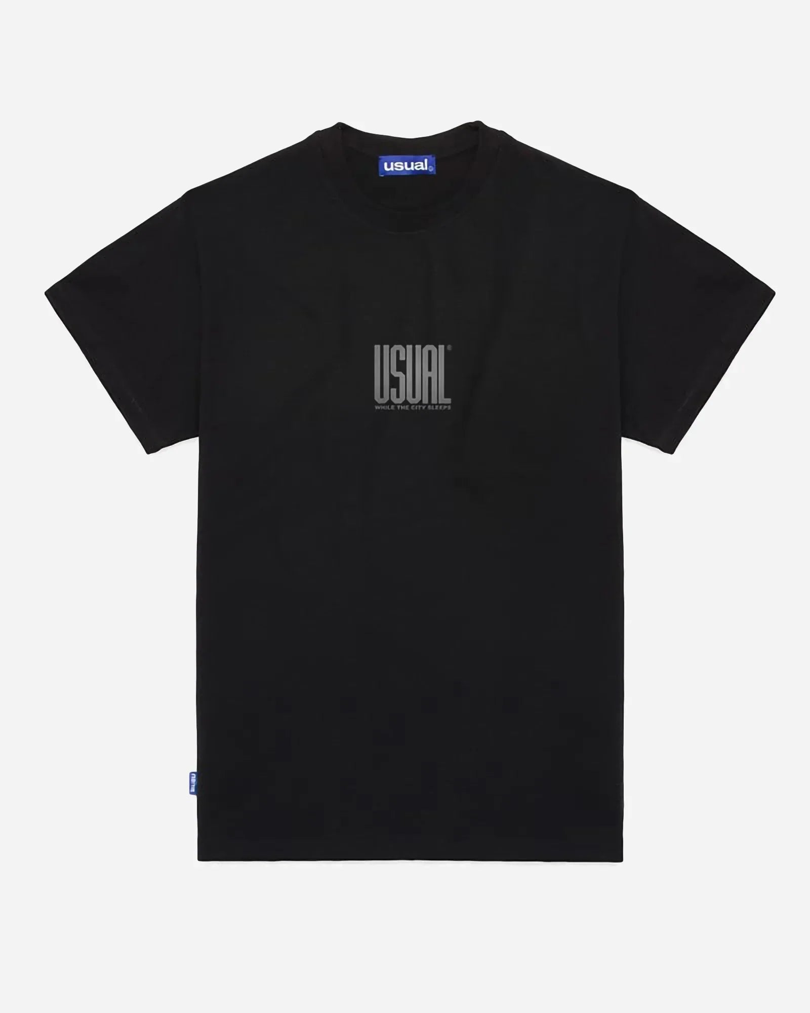 Usual Double U-tshirt Black