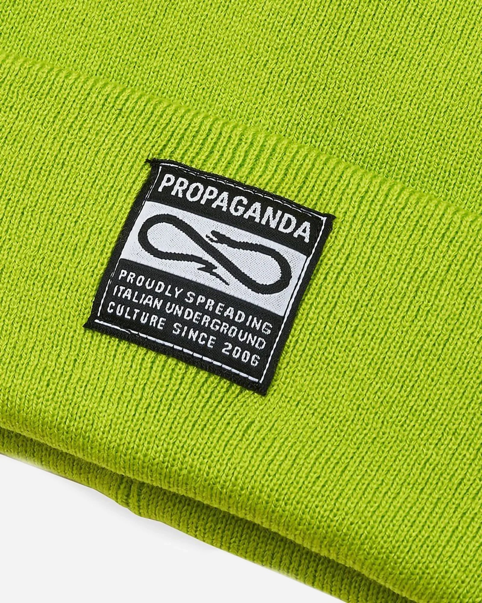 Propaganda Label Beanie Lime