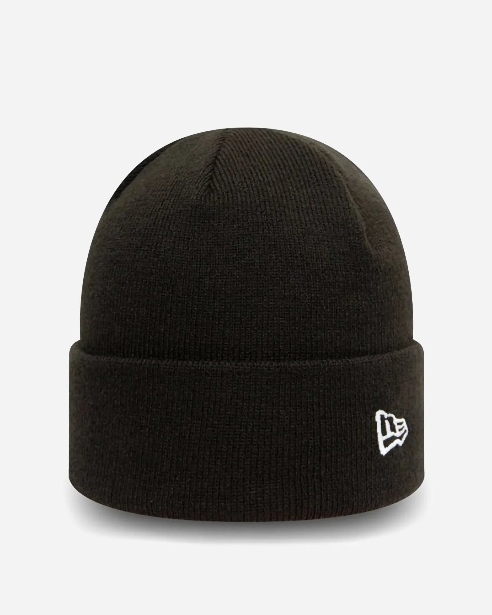 New Era Pop Colour Black Cuff Knit Short Beanie