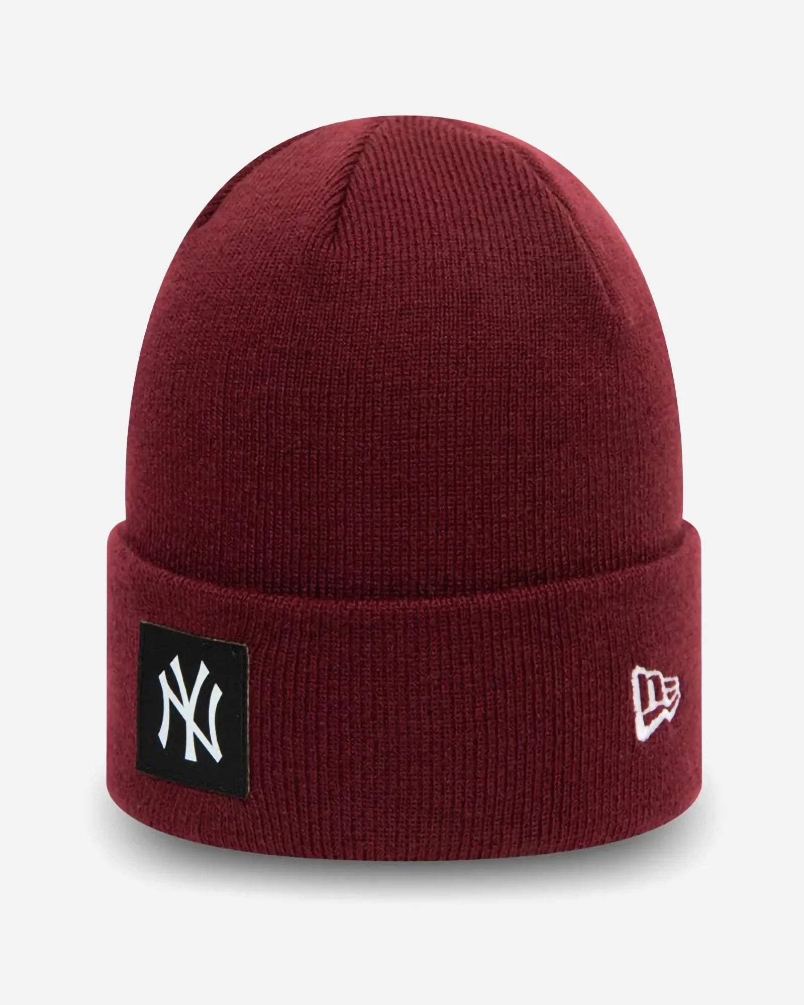 New Era Ny Yankees Cuff Beanie Maroon