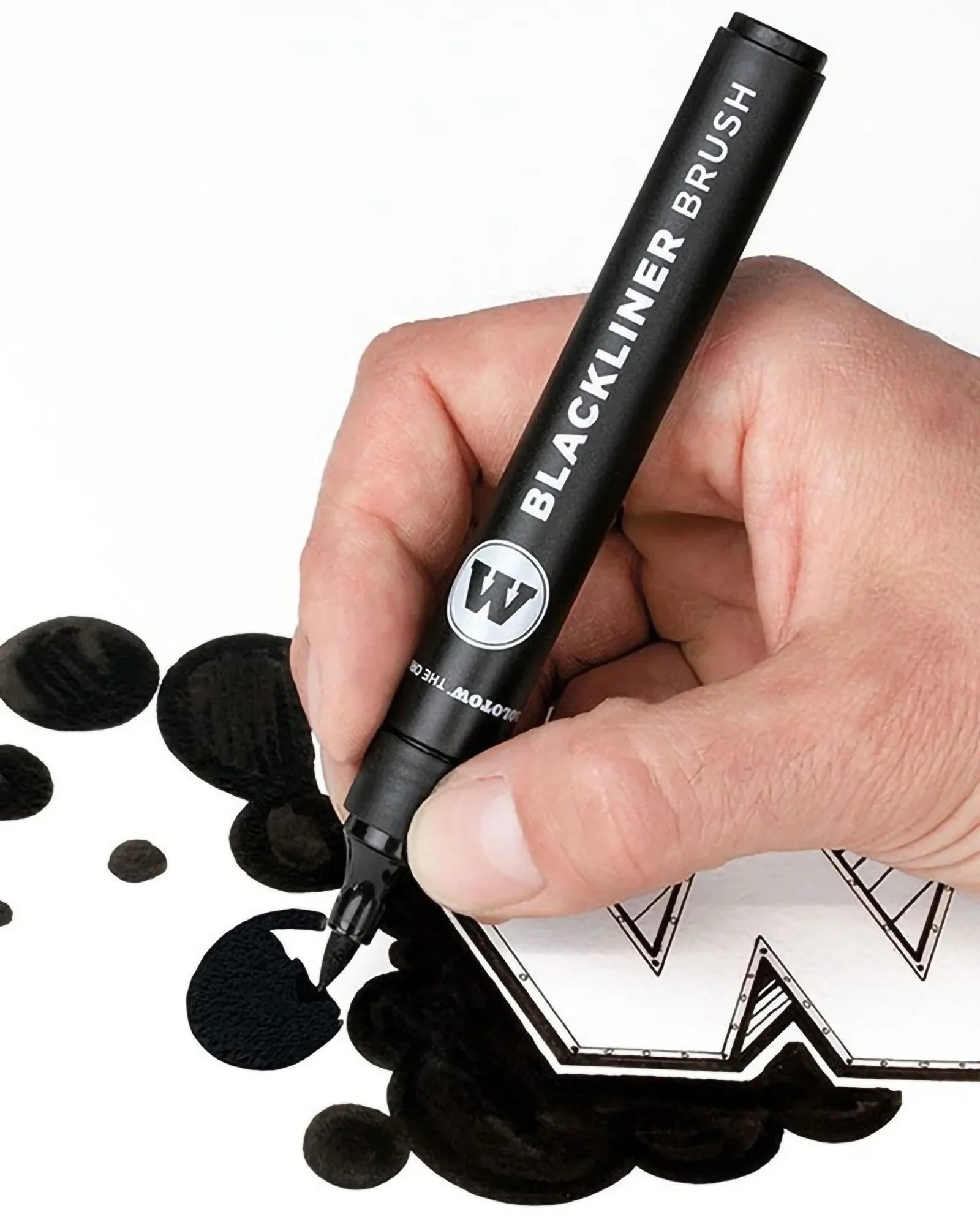 Molotow - Blackliner Brush Marker