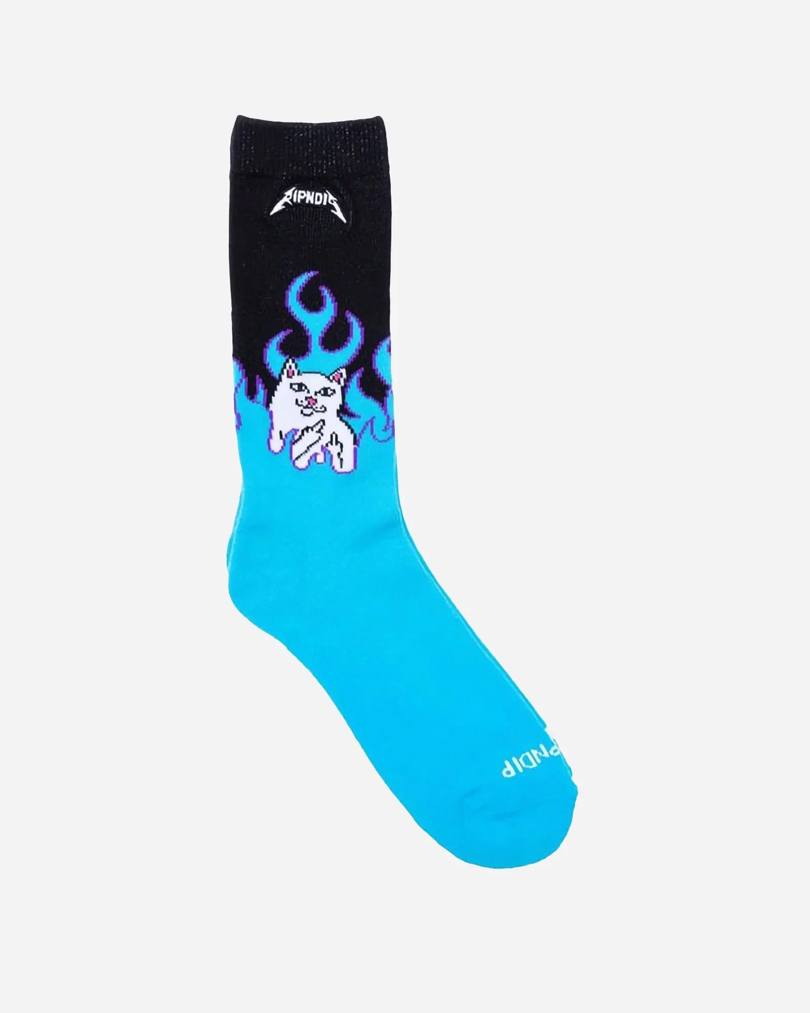 Ripndip Welcome To Heck Socks Electric Blue