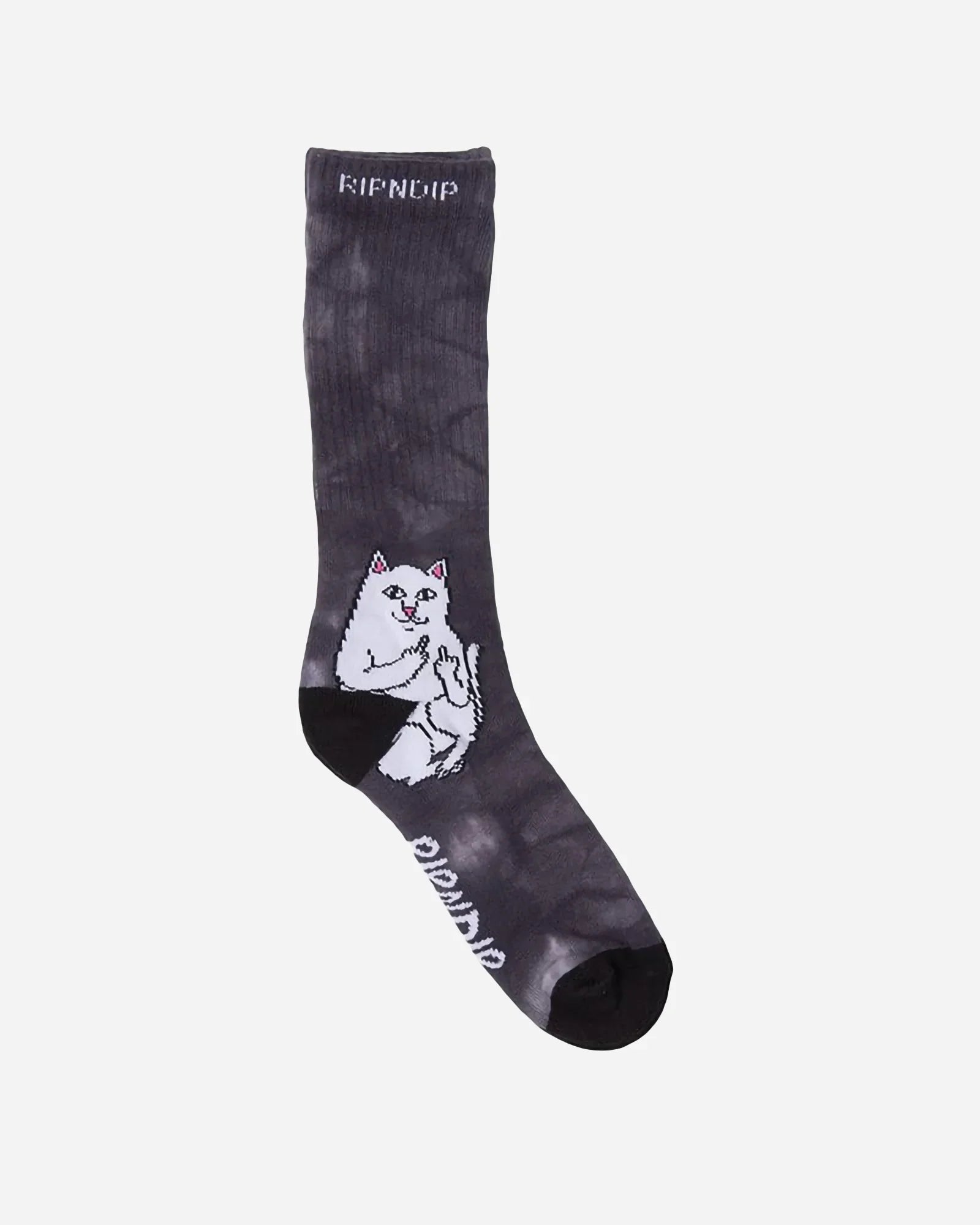 Ripndip Lord Nermal Socks Black Tie Dye