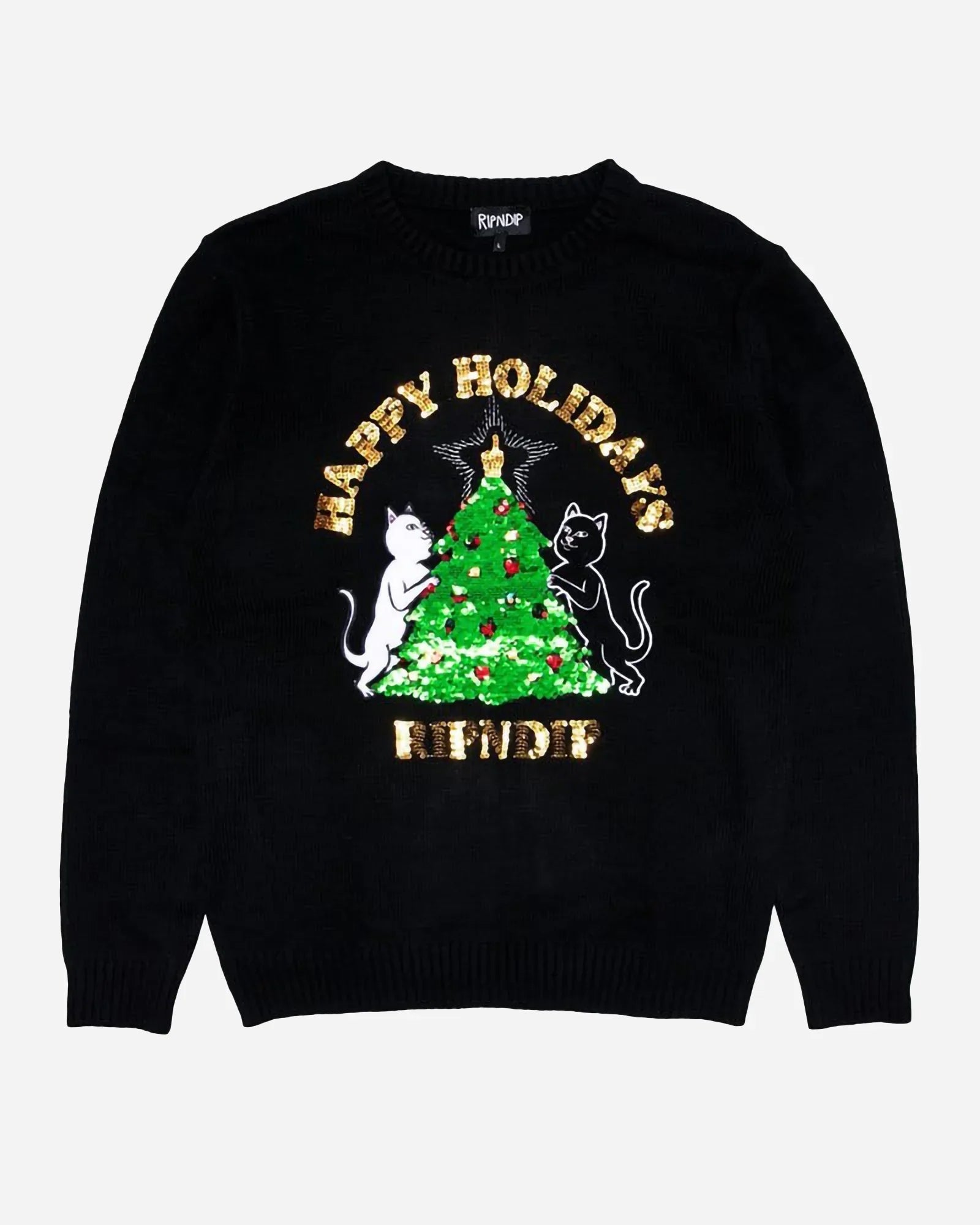 Ripndip Litmas Tree Knitted Sweater