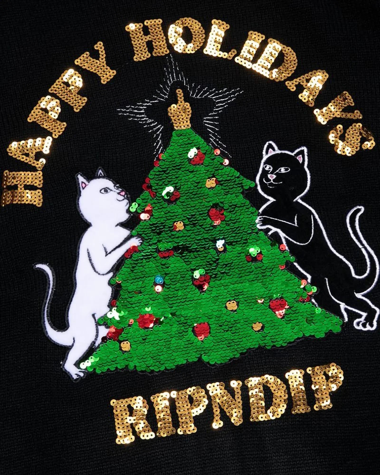 Ripndip Litmas Tree Knitted Sweater