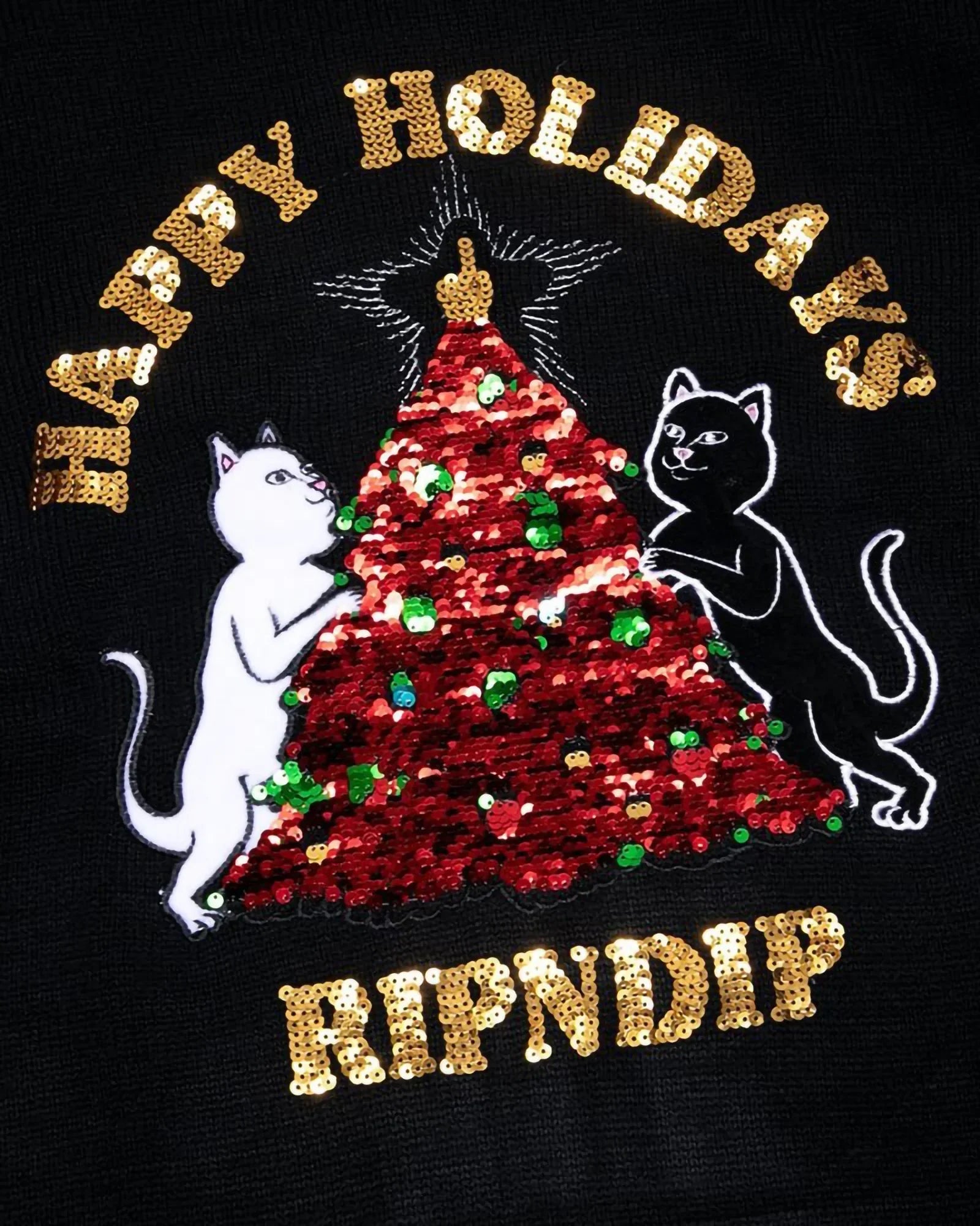 Ripndip Litmas Tree Knitted Sweater