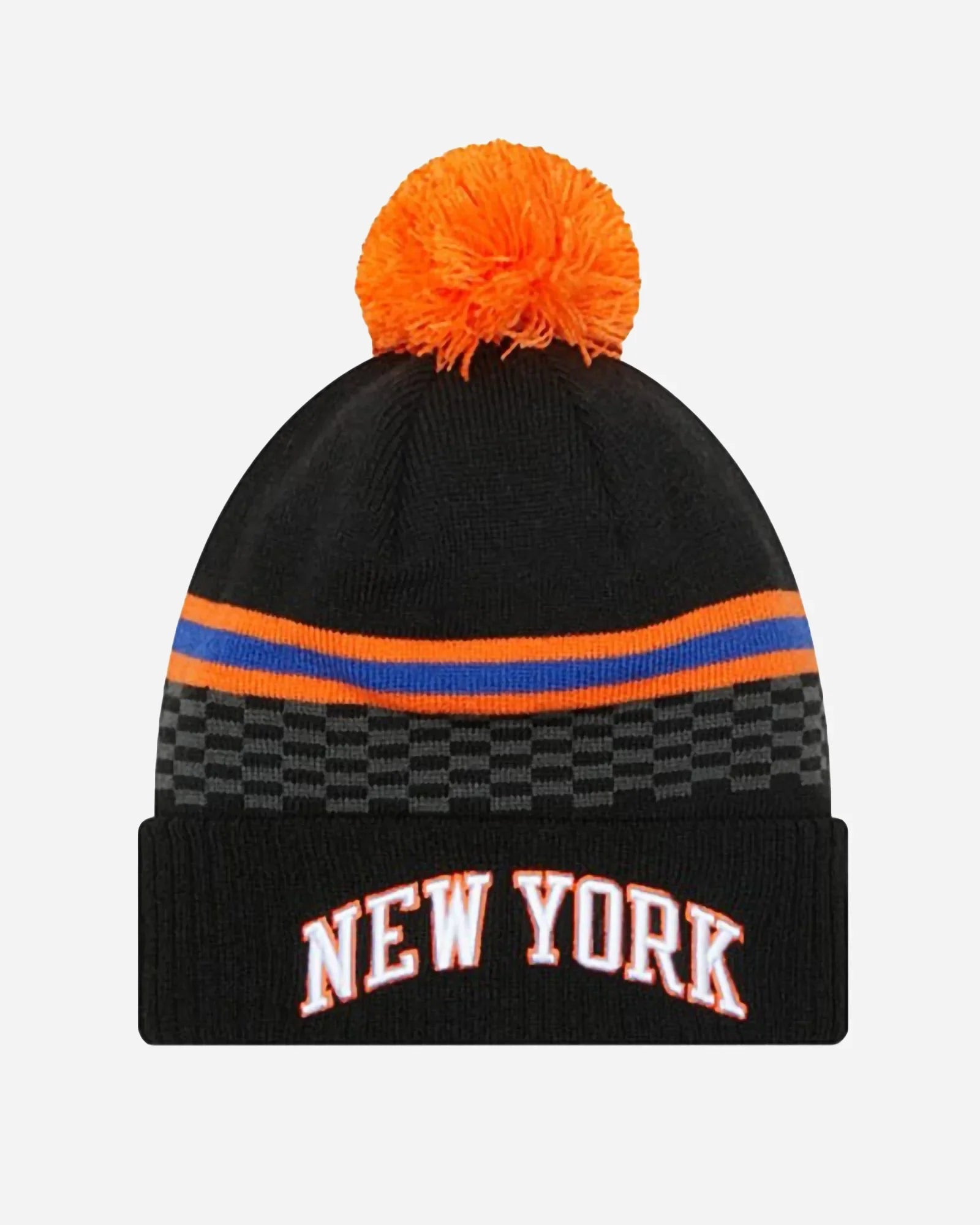 New Era New York Knicks City Edition Pom Pom Knit Beanie