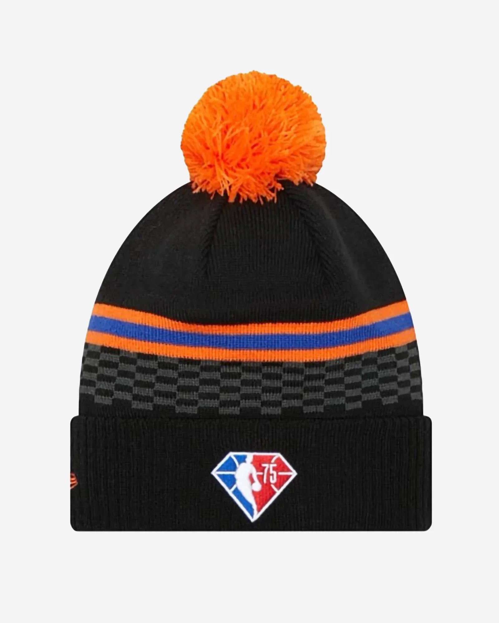 New Era New York Knicks City Edition Pom Pom Knit Beanie