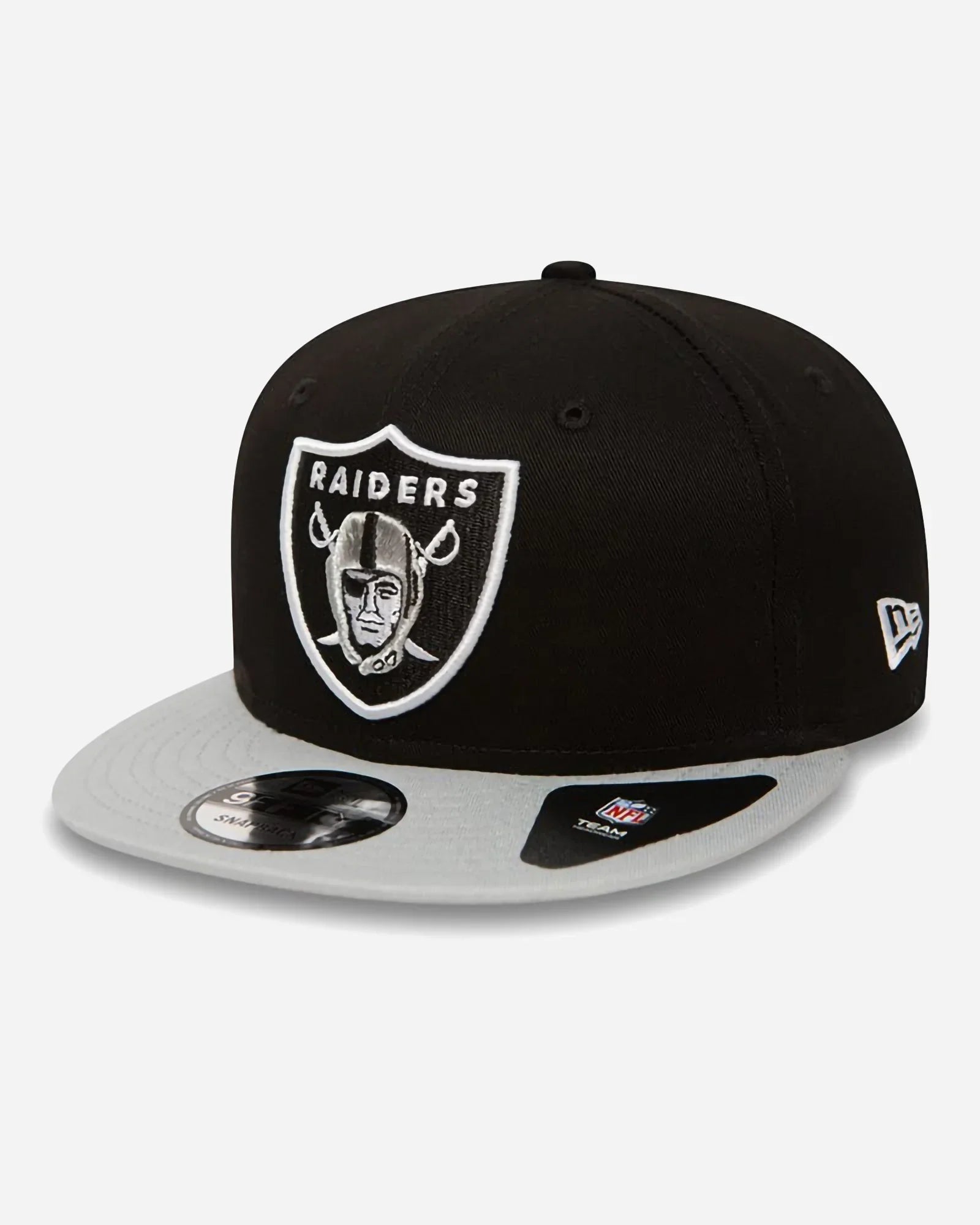 New Era 9fifty Las Vegas Raiders Grey Black Snapback