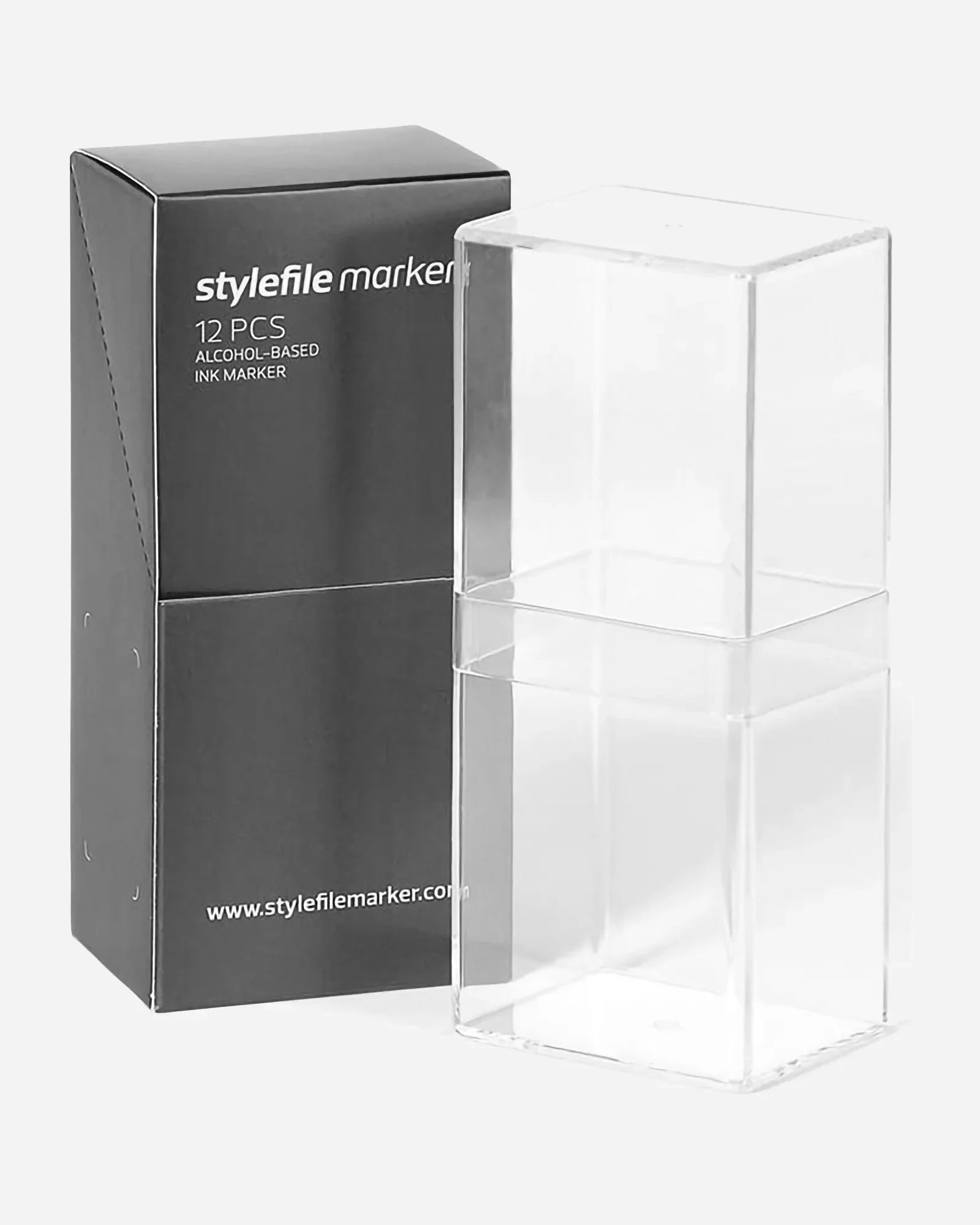 Stylefile Marker Acrylic Empty Box 12 Pz