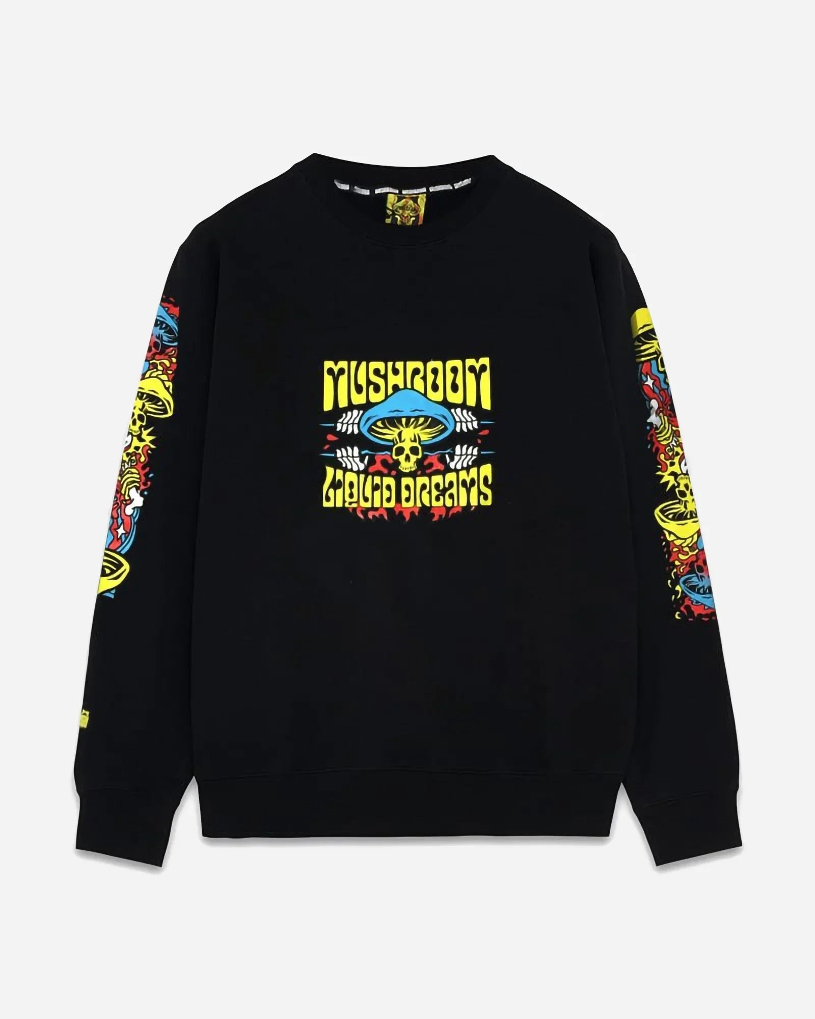 Mushroom Liquid Dreams Tie Dye Hoodie Multicolor