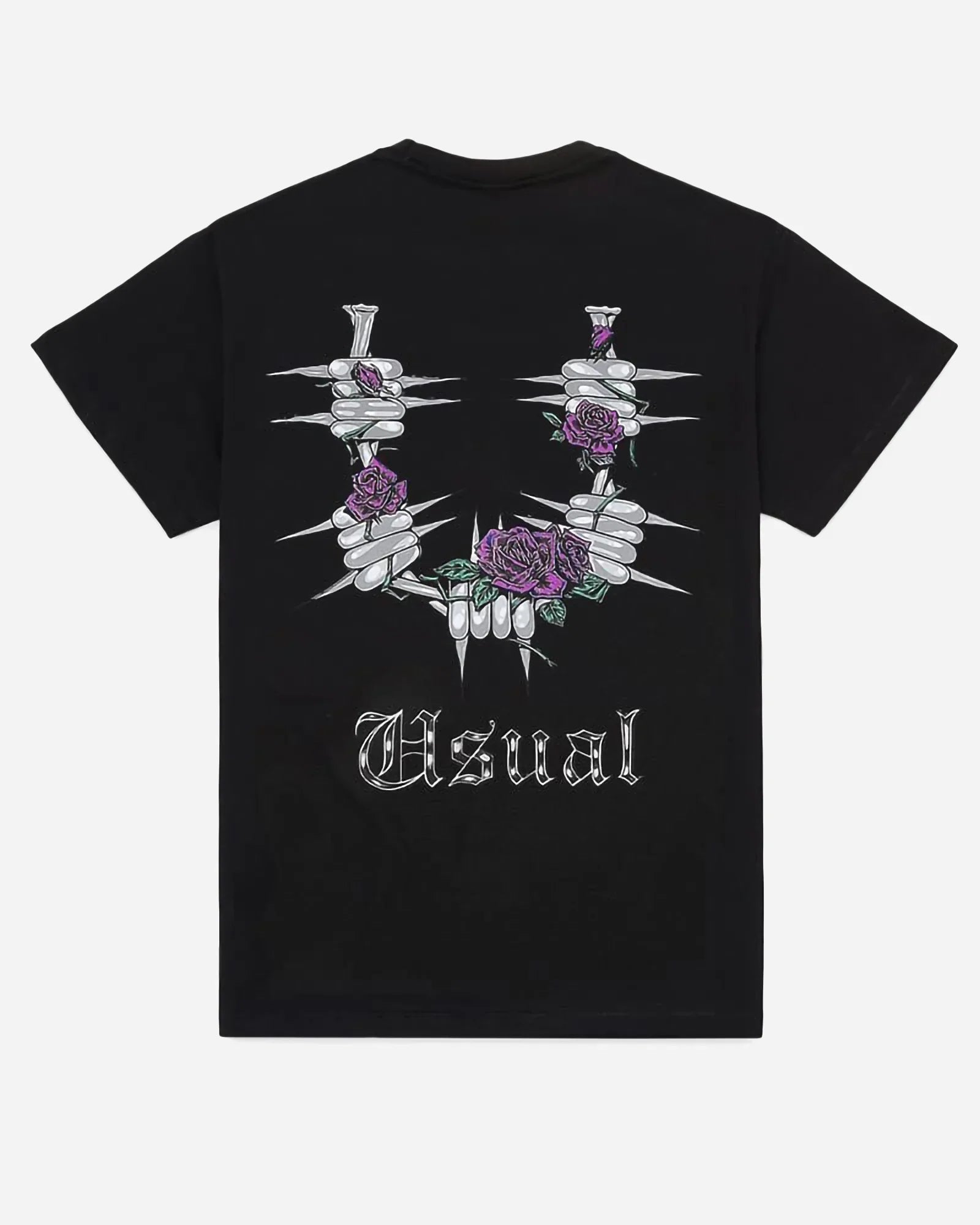 Usual Barrio Tee Black