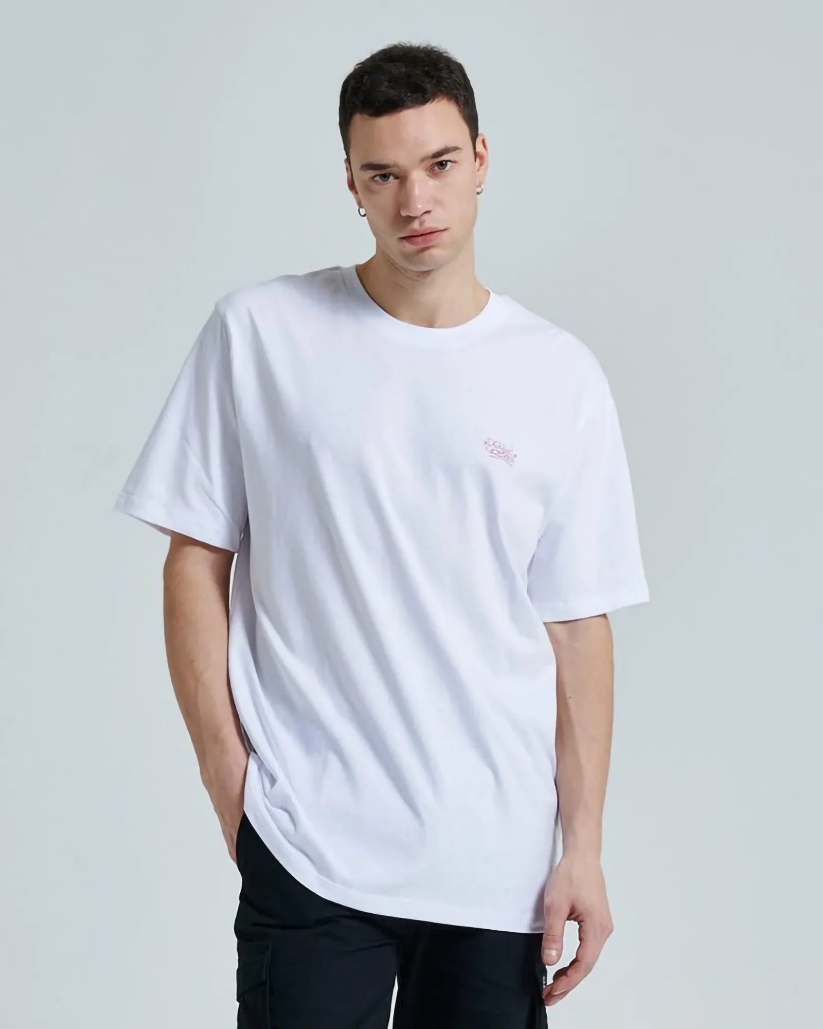 Dolly Noire X Loop Colors Train Tee White