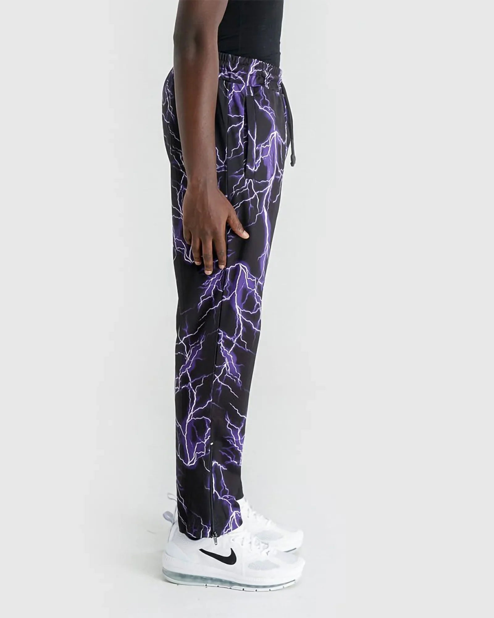 Phobia Purple Lightning All Over Tracksuit Pants