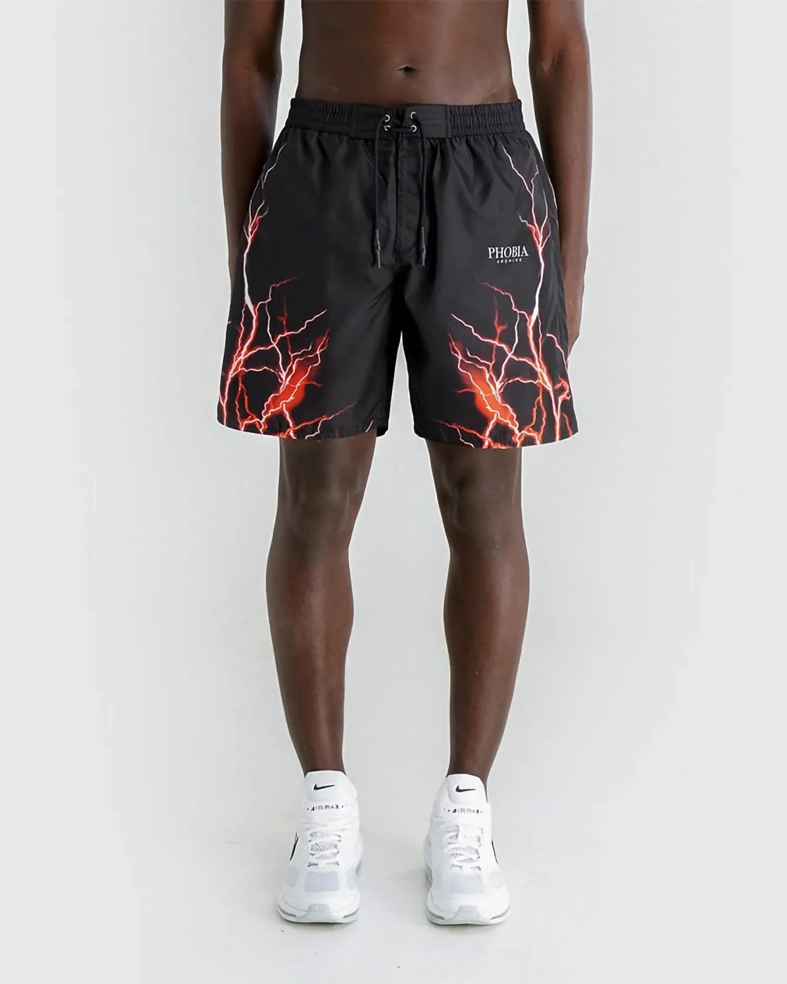 Phobia Red Lightning Swim Shorts