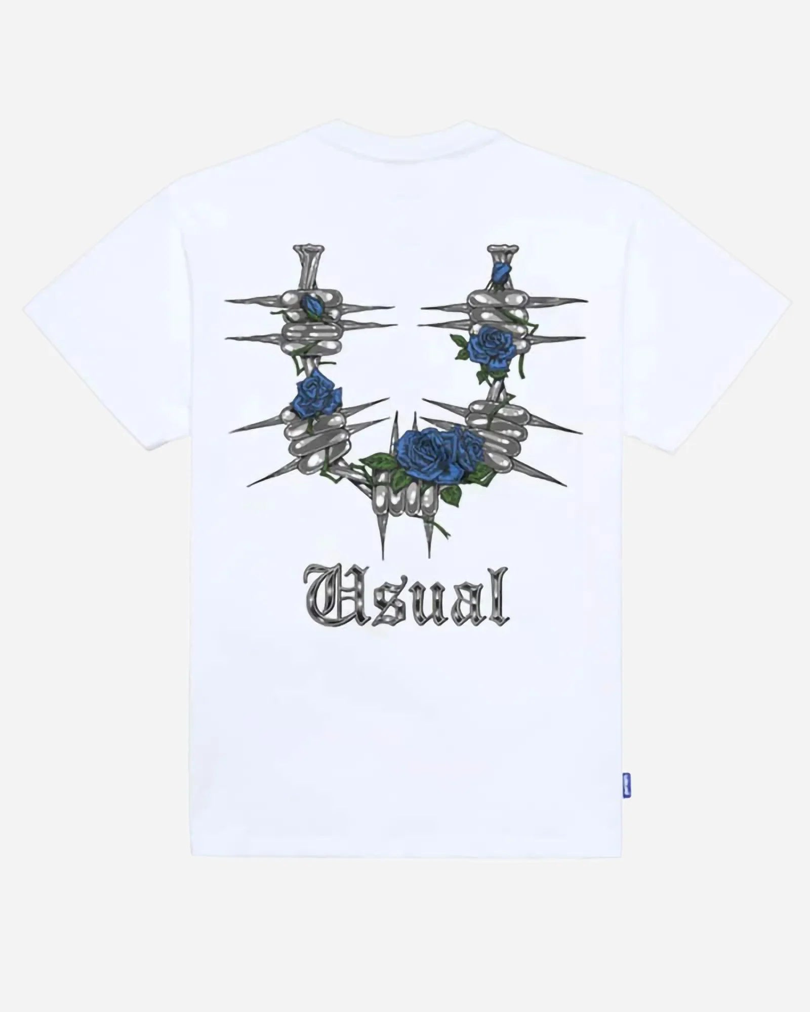 Usual Barrio Tee White