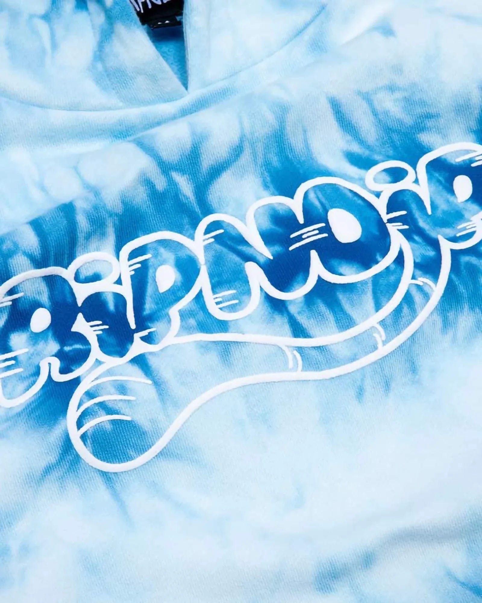 Ripndip Ripntail Hoodie Blue Acid Wash