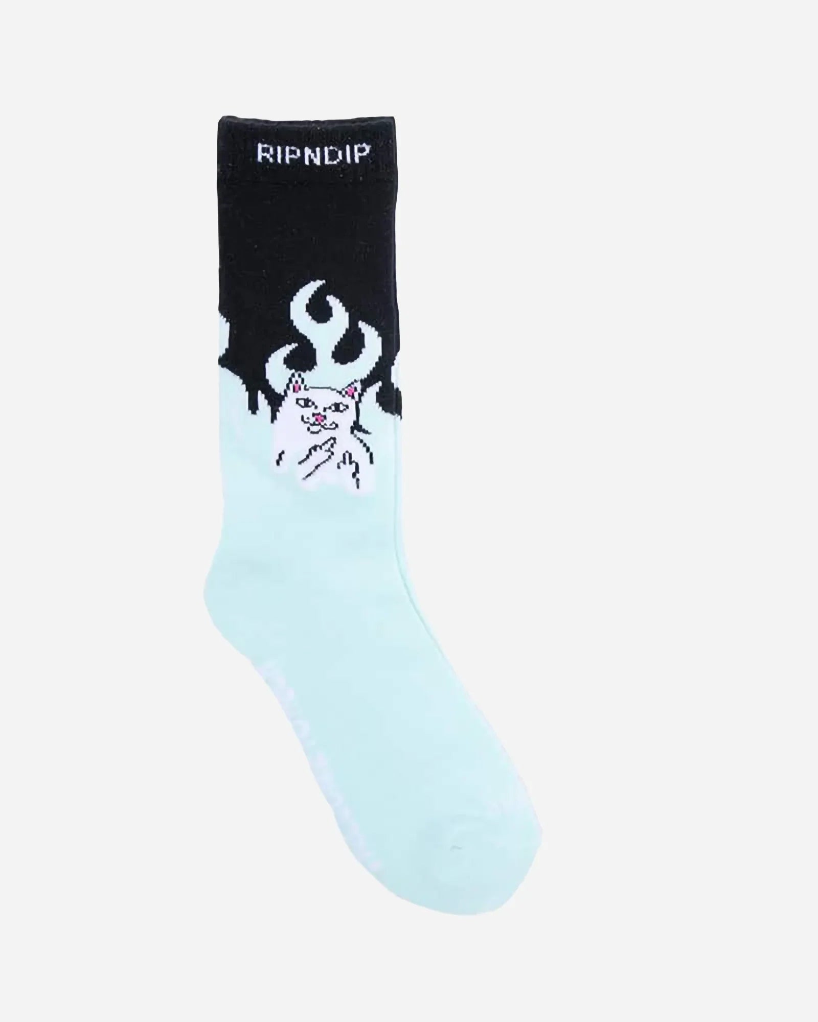 Ripndip Welcome To Heck Socks Black Blue