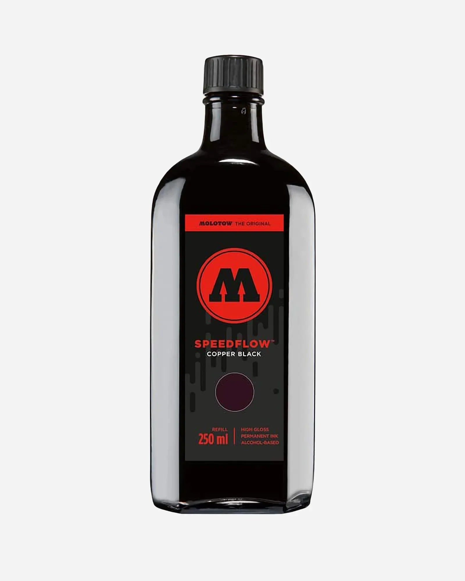 Molotow - Dripstick Optimized Ricarica Inchiostro 250ml Coversall Black