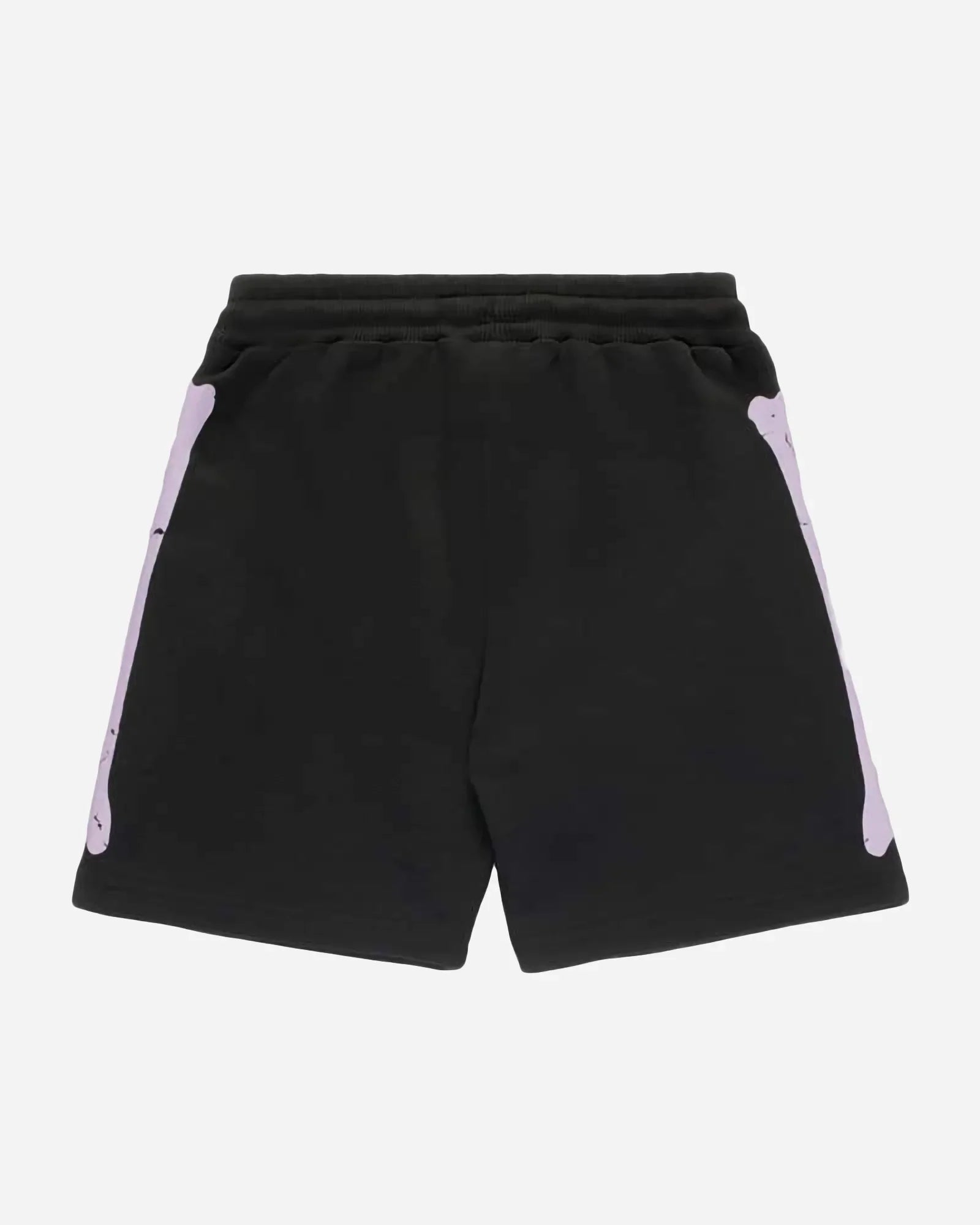 Phobia Purple Skeleton Black Shorts