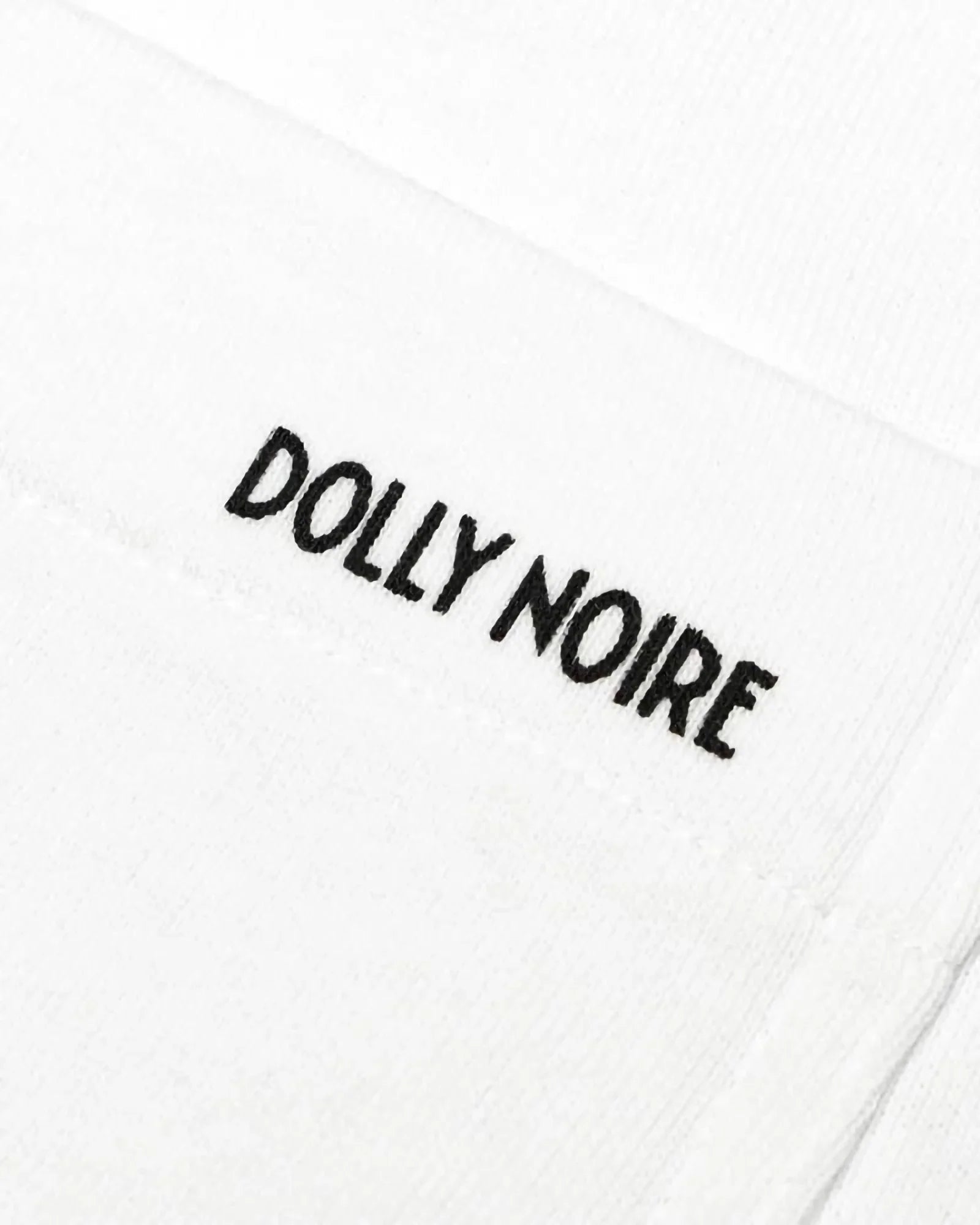 Dolly Noire Sweatshorts Logo Label White