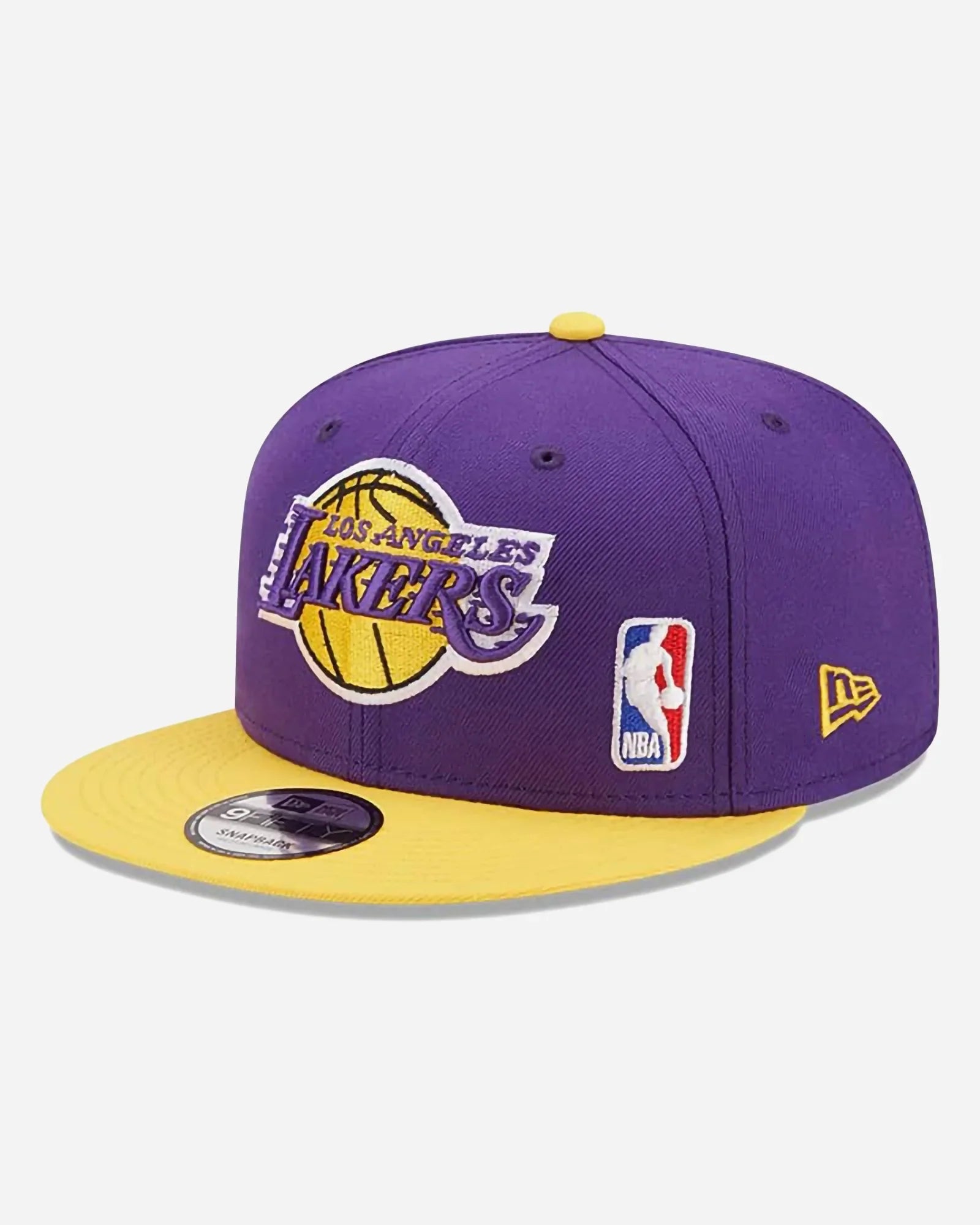 New Era 9fifty Los Angeles Lakers Team Arch Purple Snapback