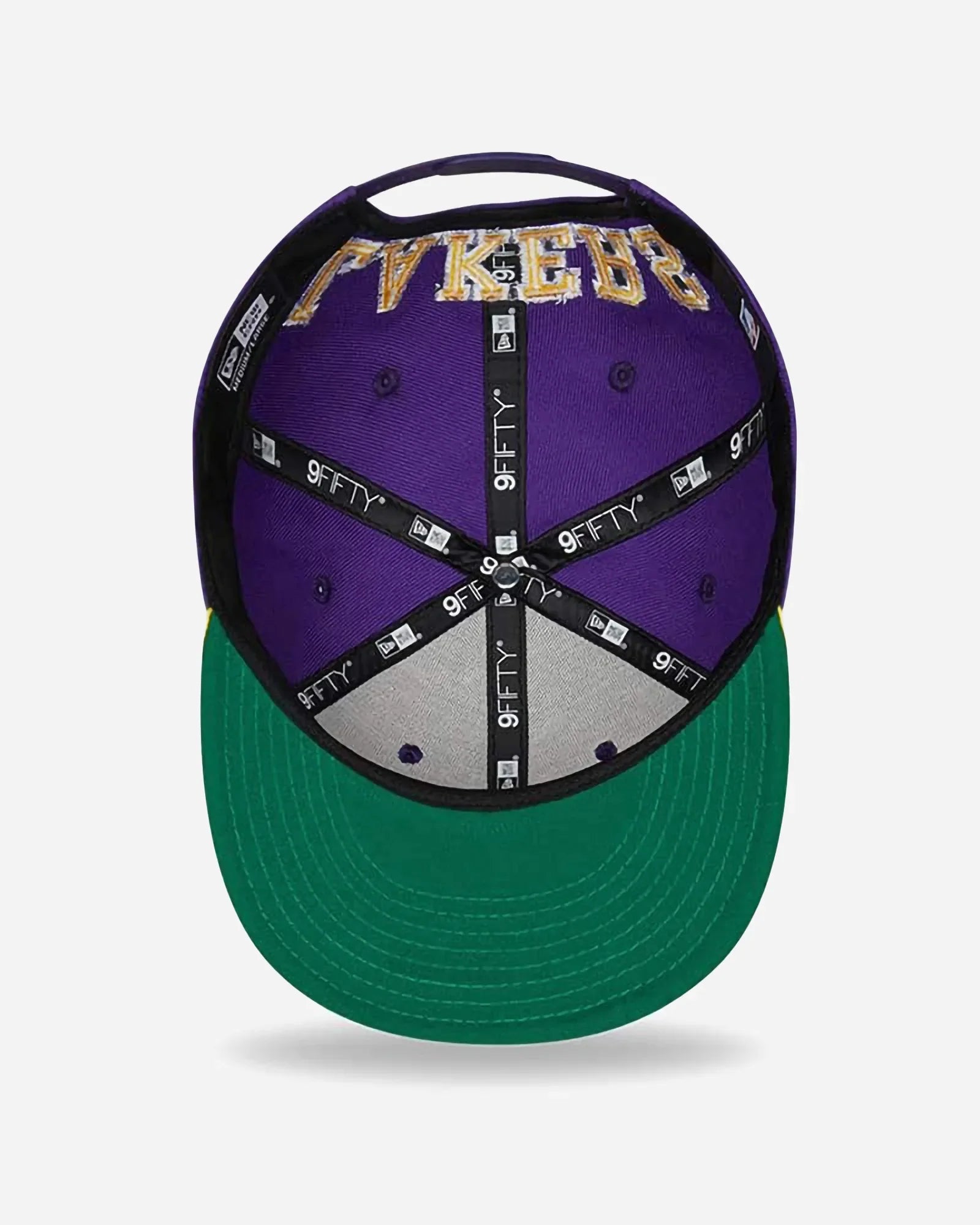 New Era 9fifty Los Angeles Lakers Team Arch Purple Snapback