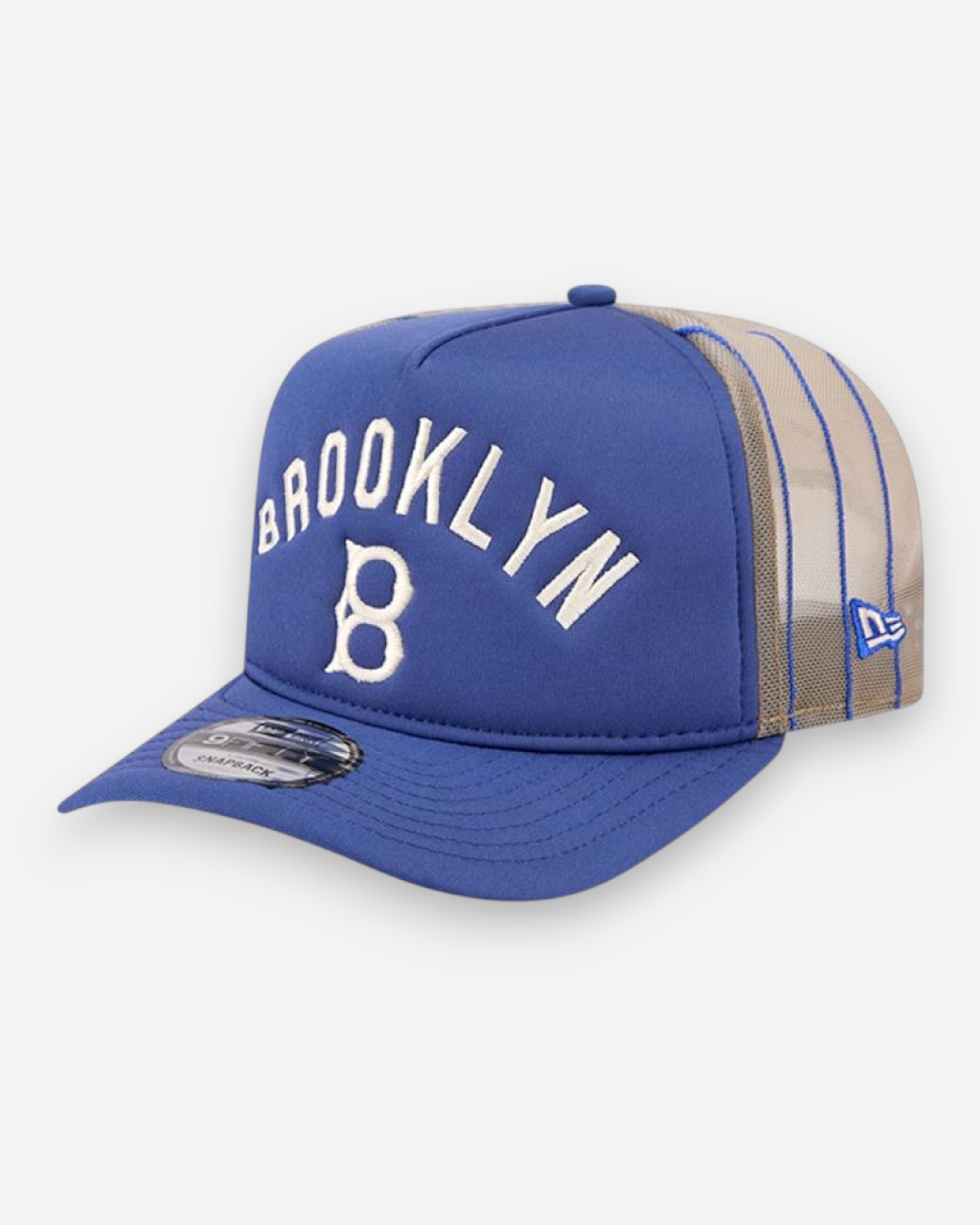 9FIFTY Trucker A-Frame Snapback Brooklyn Dodgers Arched Blue